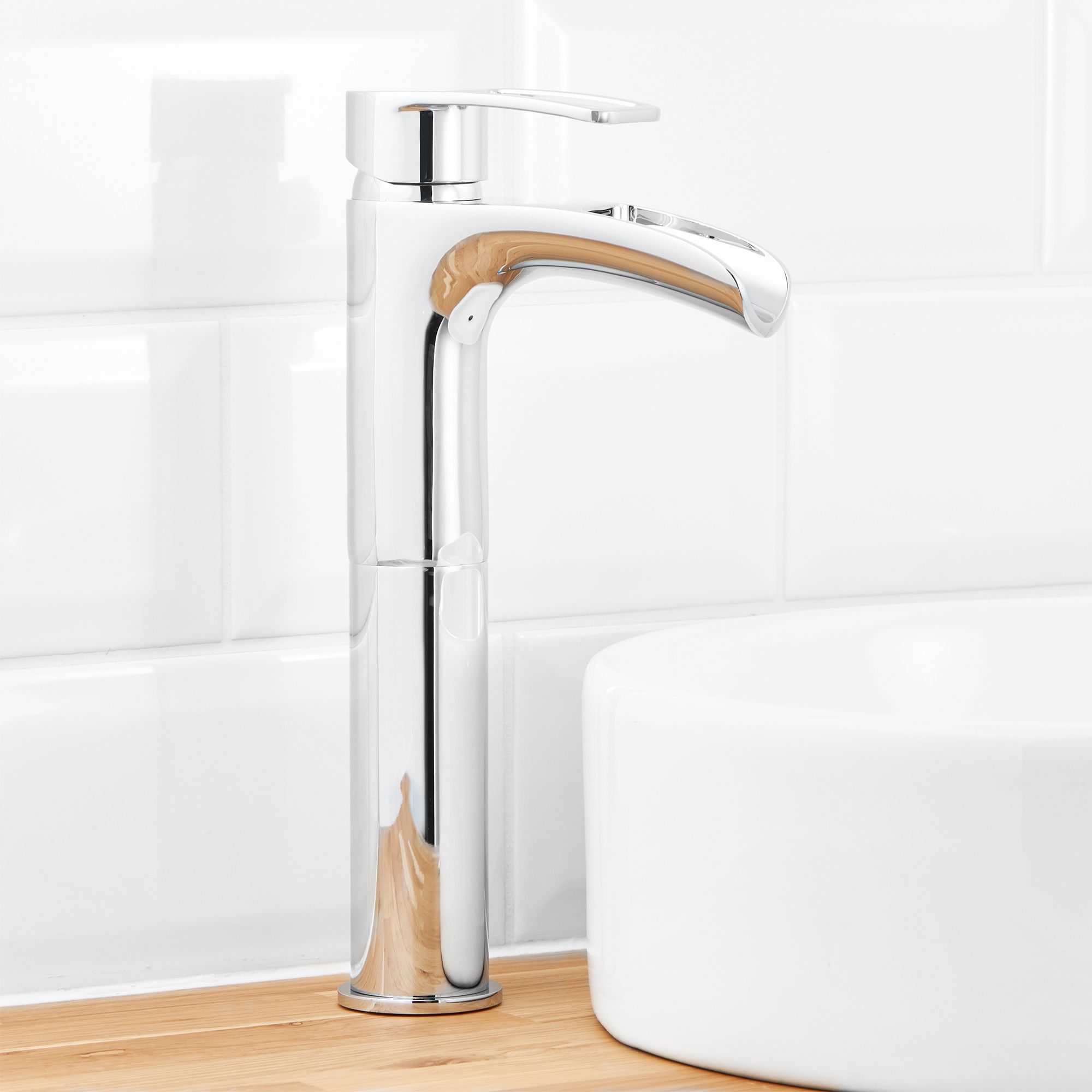 GoodHome Olmeto Basin Mono mixer Tap