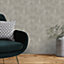 GoodHome Omey Brown Distressed effect Textured Wallpaper Sample
