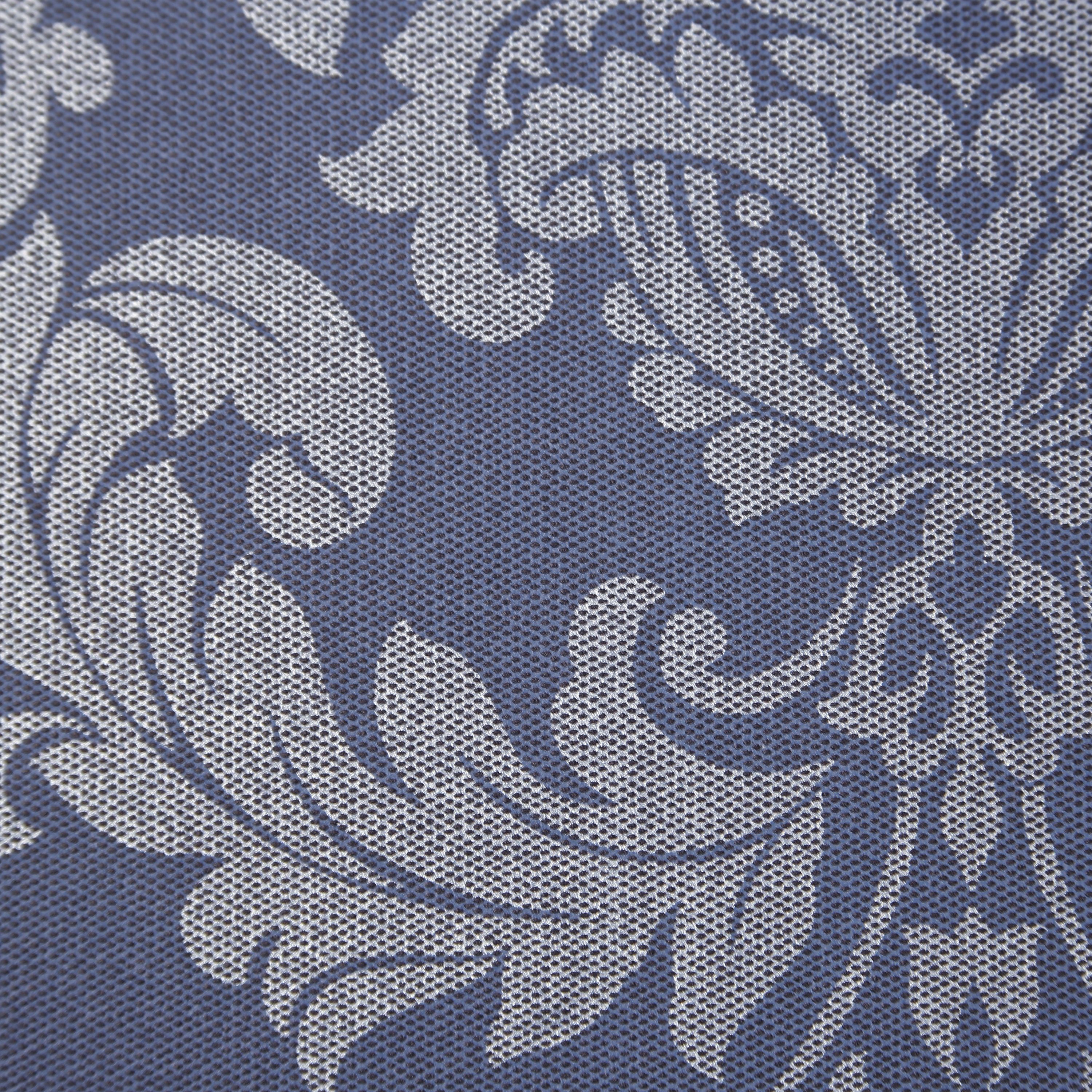 GoodHome Ornata Midnight blue Damask Textured Wallpaper Sample
