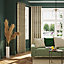 GoodHome Otema Light green Floral Indoor Cushion (L)50cm x (W)43cm
