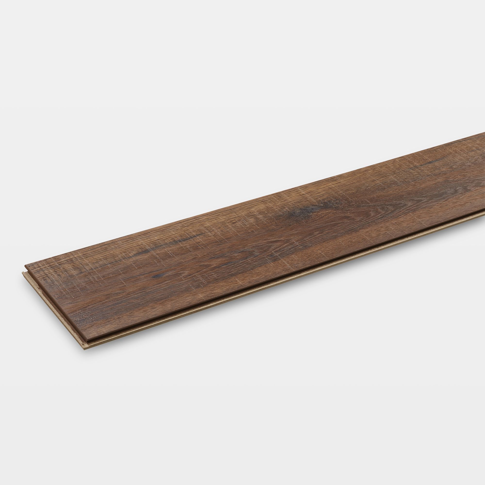 GoodHome Otley Dark brown Dark wood effect Laminate Flooring, 1.76m²