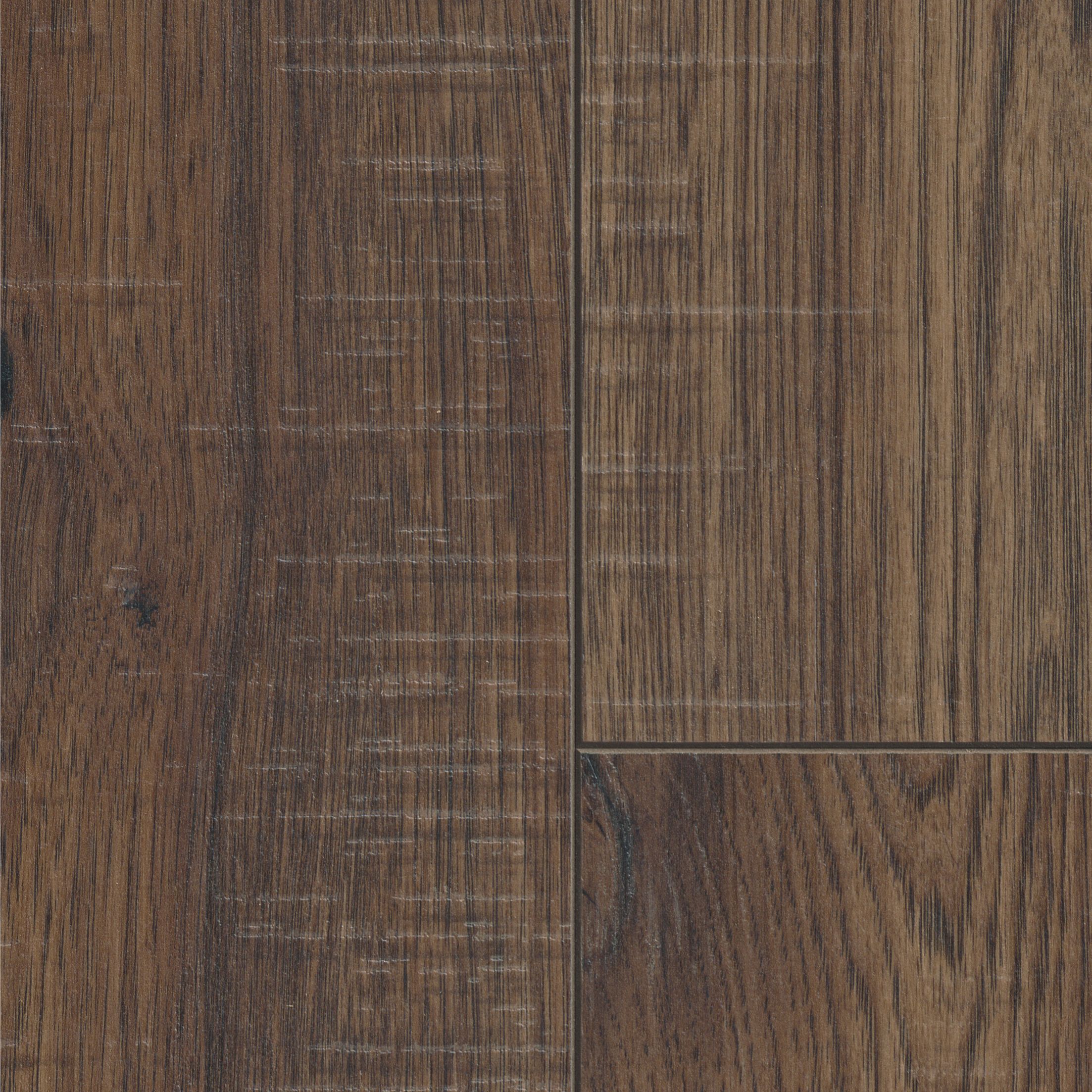 GoodHome Otley Dark brown Dark wood effect Laminate Flooring, 1.76m²