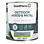GoodHome Outdoor Delaware Satinwood Multi-surface paint, 2.5L