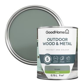 GoodHome Outdoor Kinsale Satinwood Multi-surface paint, 750ml