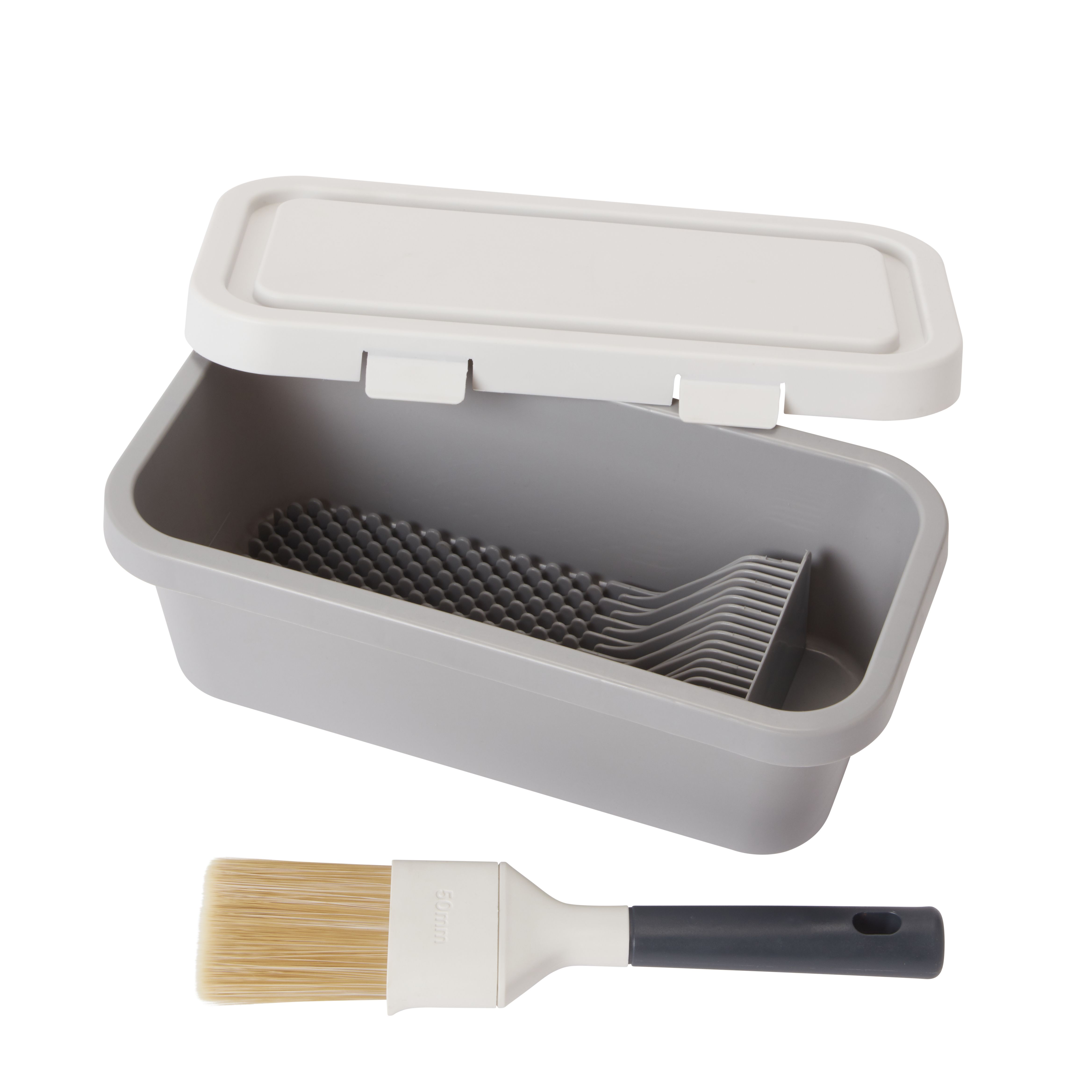 GoodHome Paint brush clean & store pod (W)138mm