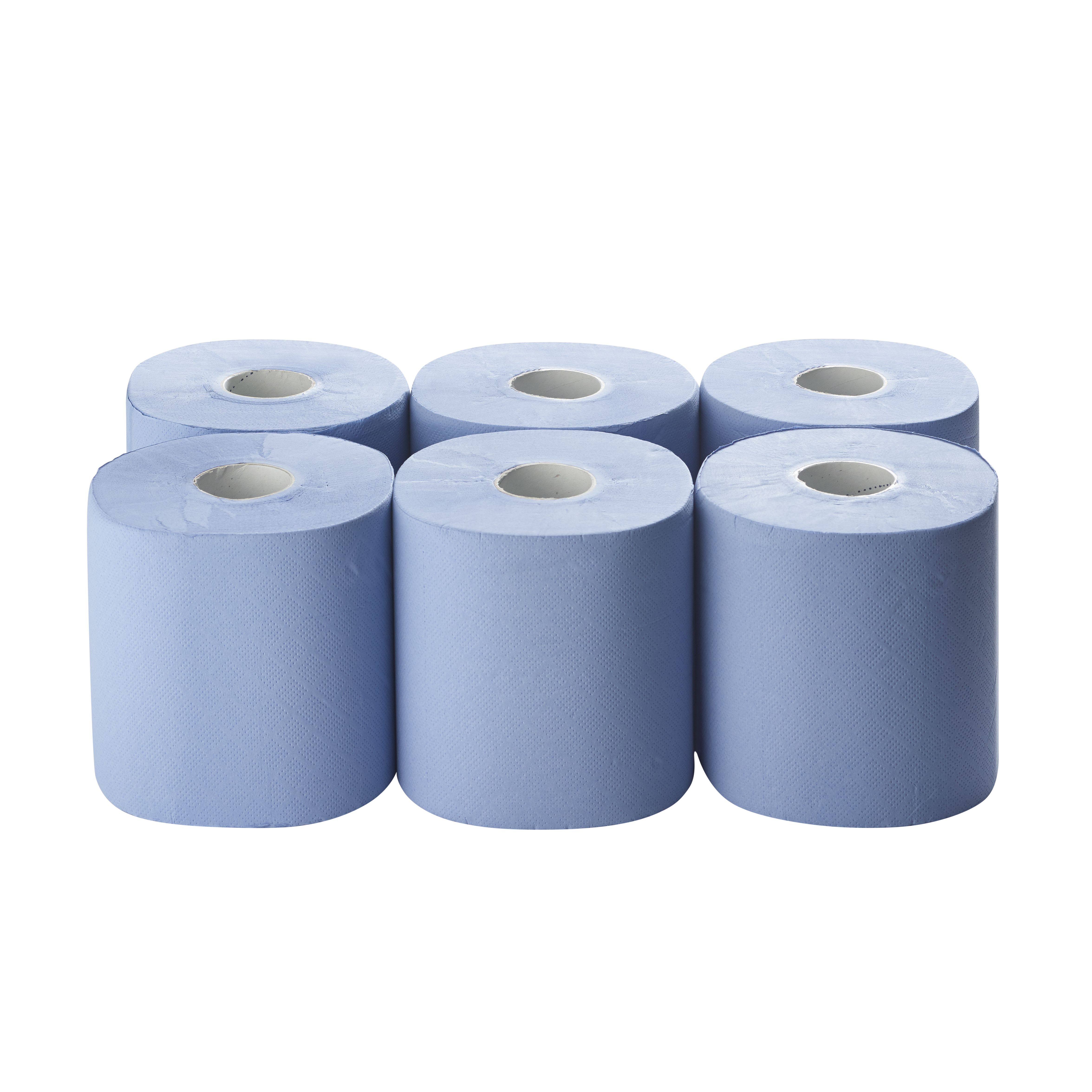 GoodHome Paper Blue Paper roll, Pack of 6