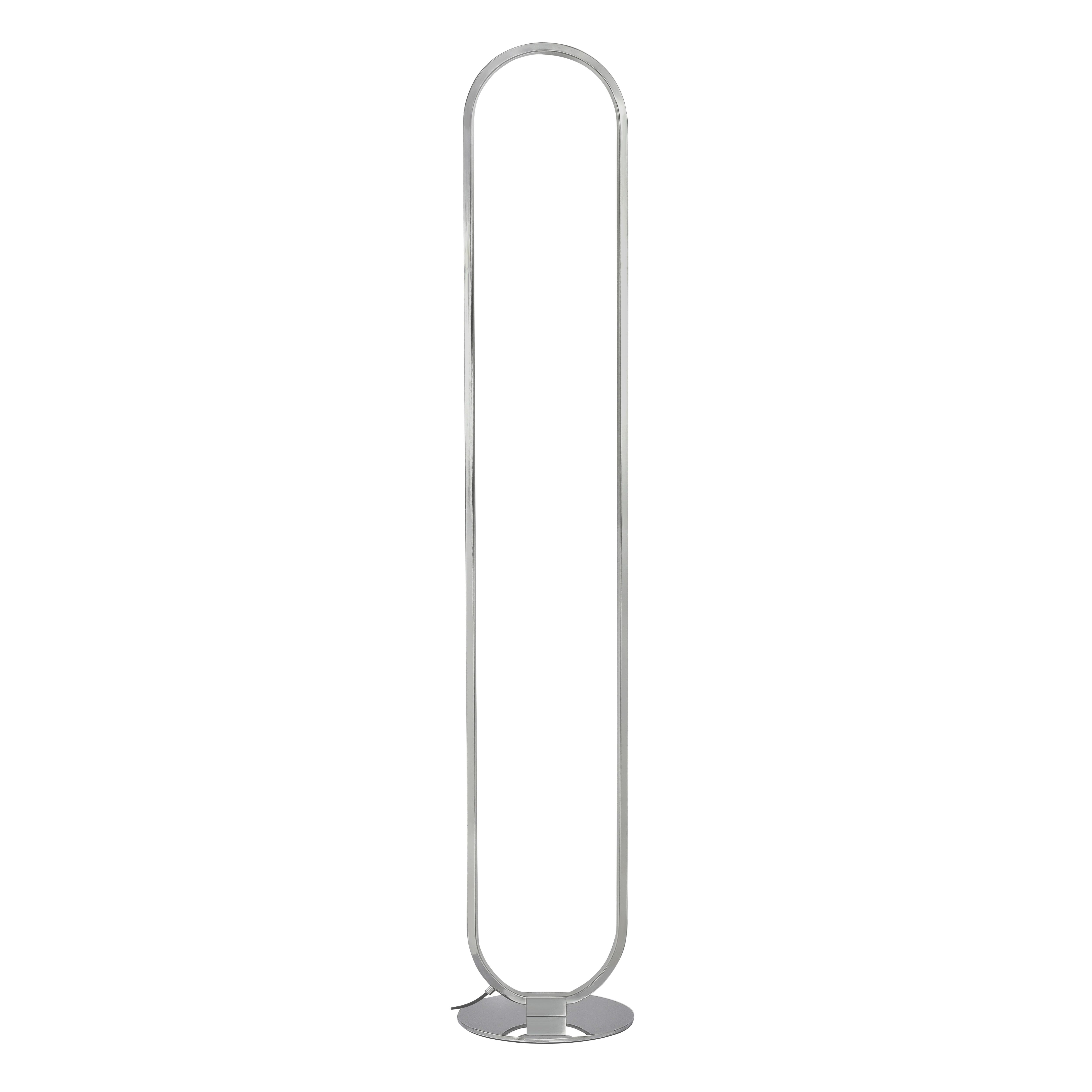 GoodHome Papua Gloss LED Floor lamp