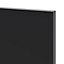 GoodHome Pasilla Matt carbon thin frame slab Drawer front (W)400mm, Pack of 4