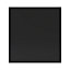 GoodHome Pasilla Matt carbon thin frame slab Tall appliance Cabinet door (W)600mm (H)633mm (T)20mm
