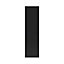 GoodHome Pasilla Matt carbon thin frame slab Tall wall Cabinet door (W)250mm (H)895mm (T)20mm