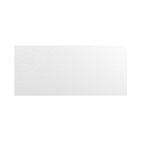 GoodHome Pasilla Matt white thin frame slab Standard Breakfast bar back panel (H)890mm (W)2000mm