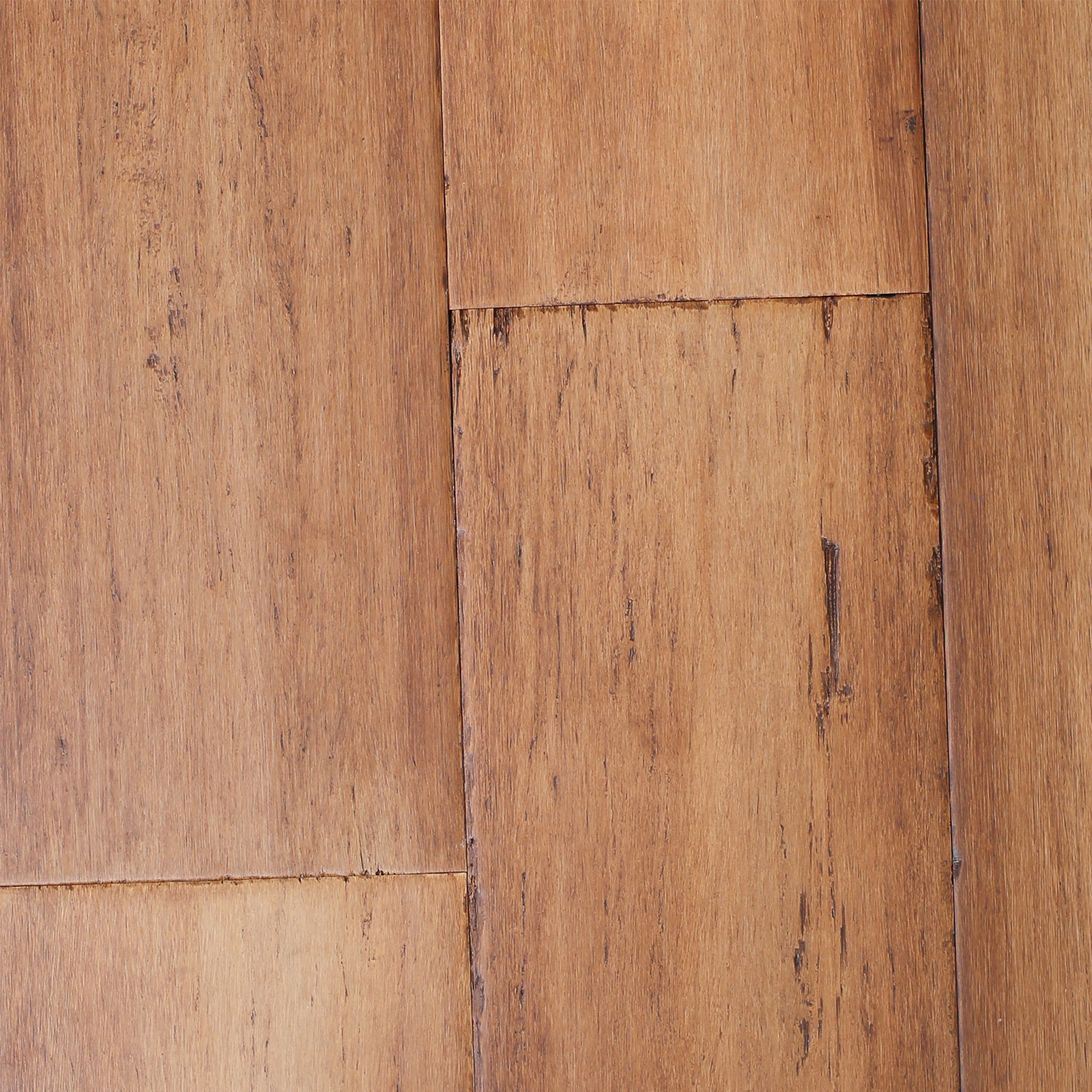 GoodHome Pattaya Natural Bamboo Engineered Real wood top layer flooring, 1.67m² Pack of 14