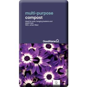 GoodHome Peat-free Multi-purpose Compost 100L