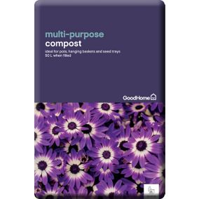 GoodHome Peat-free Multi-purpose Compost 50L
