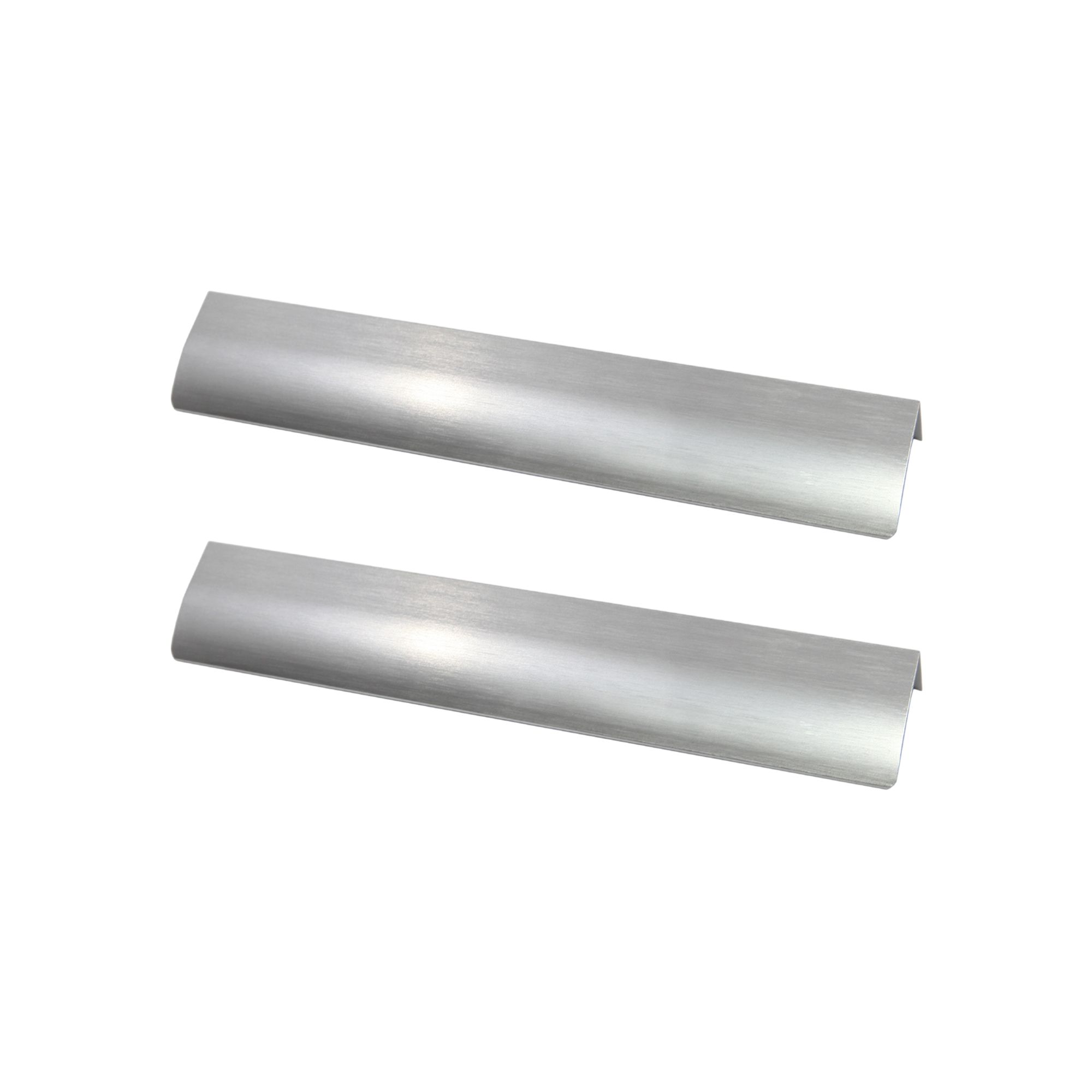 GoodHome Pequin Satin Nickel effect Kitchen cabinets Pull Handle (L)150mm