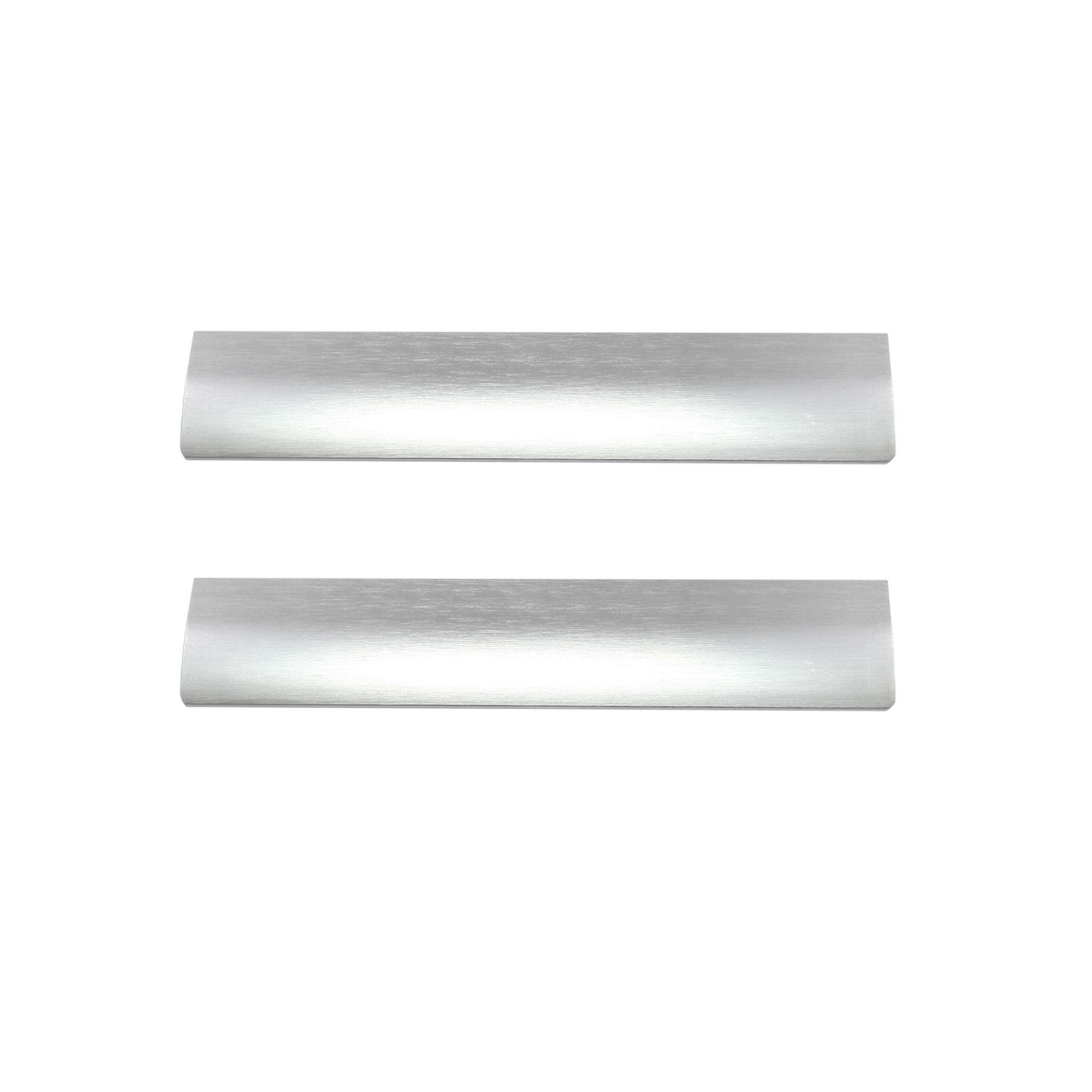 GoodHome Pequin Satin Nickel effect Kitchen cabinets Pull Handle (L)150mm