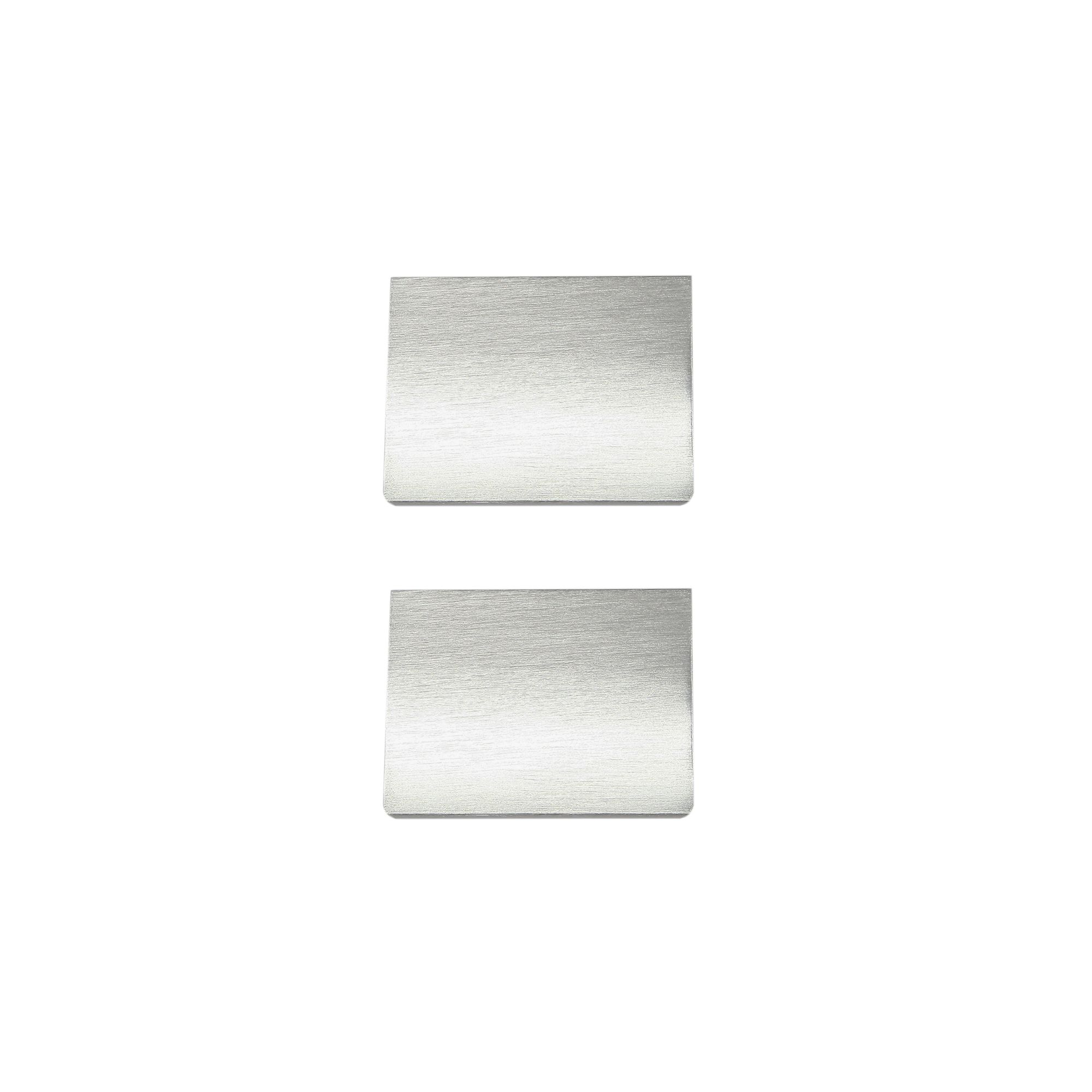 GoodHome Pequin Satin Nickel effect Kitchen cabinets Pull handle (L)5cm