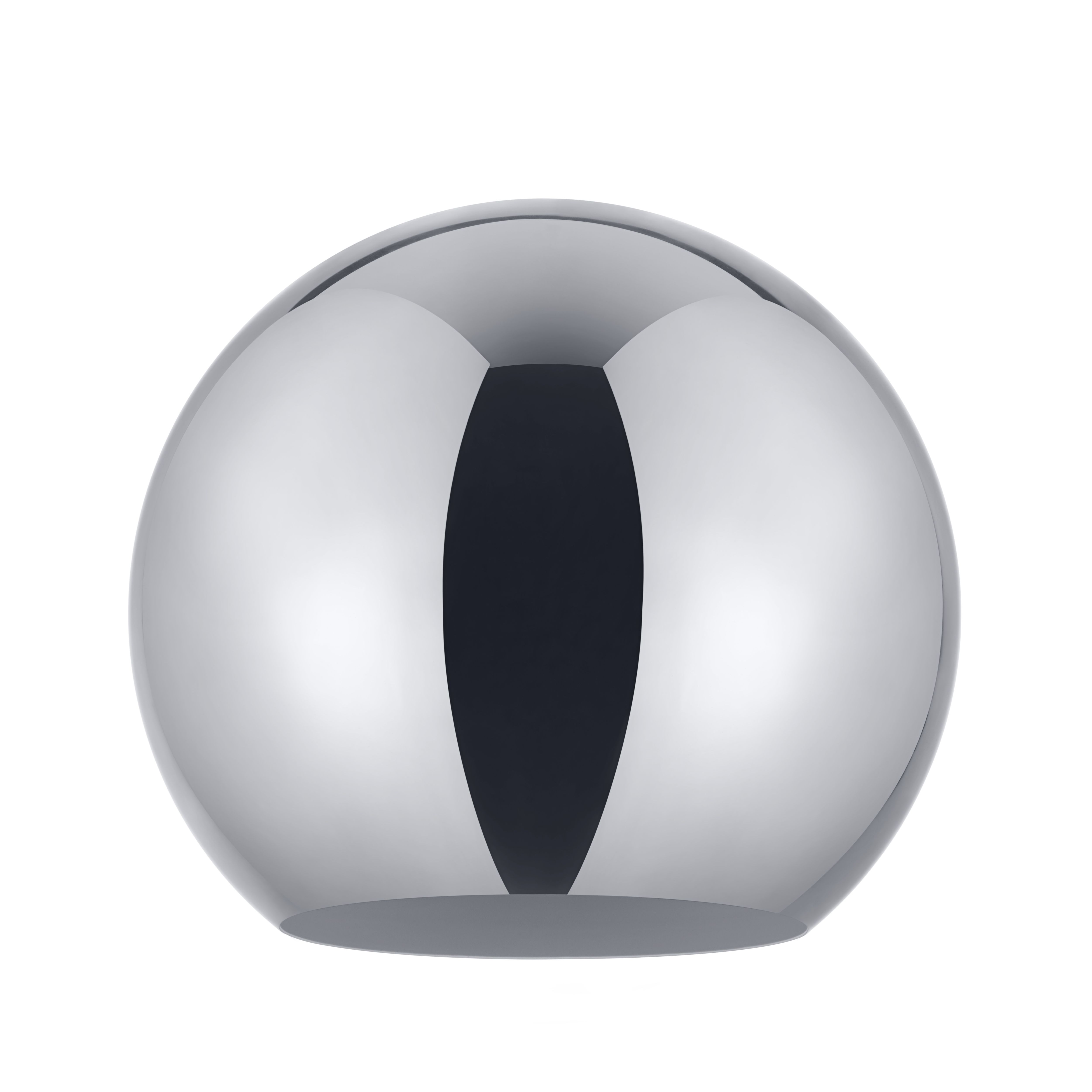 GoodHome Pocyon Chrome effect Light shade (D)28cm
