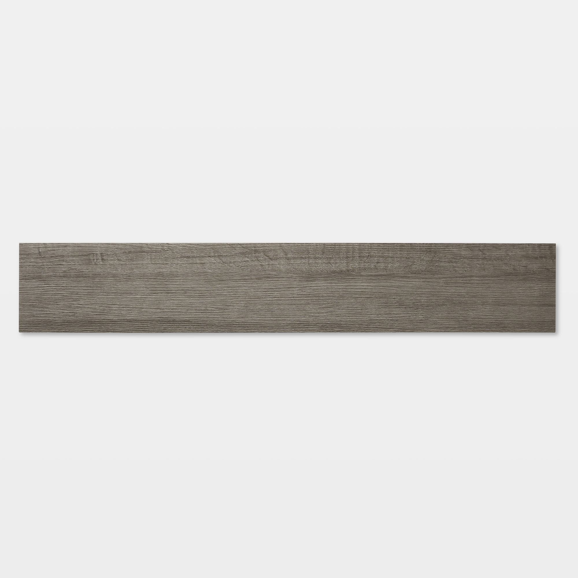 GoodHome Poprock Grey Wood planks Wood effect Self adhesive Vinyl plank, Pack of 7