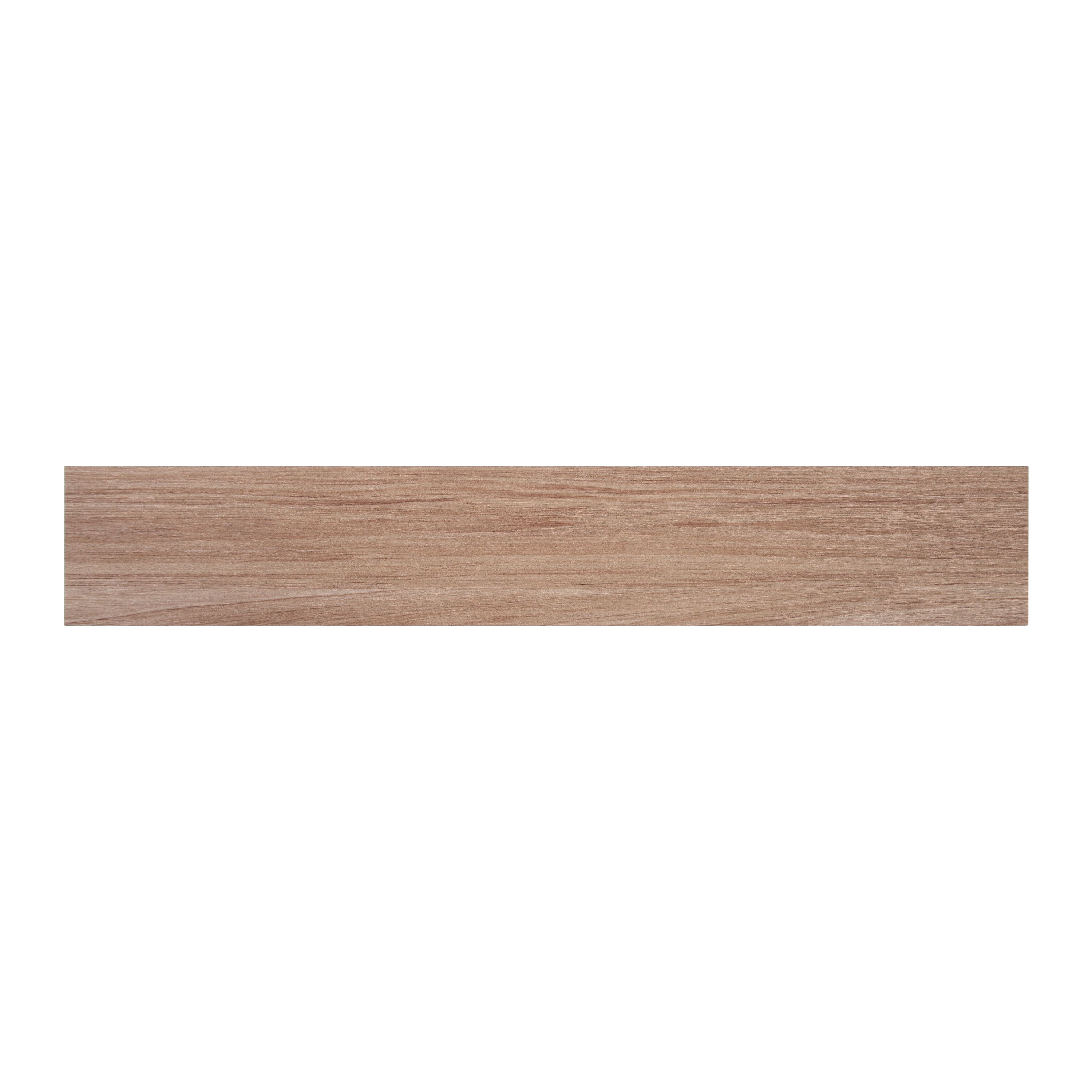 GoodHome Poprock Maple Wood effect Self-adhesive Vinyl plank, Pack of 8