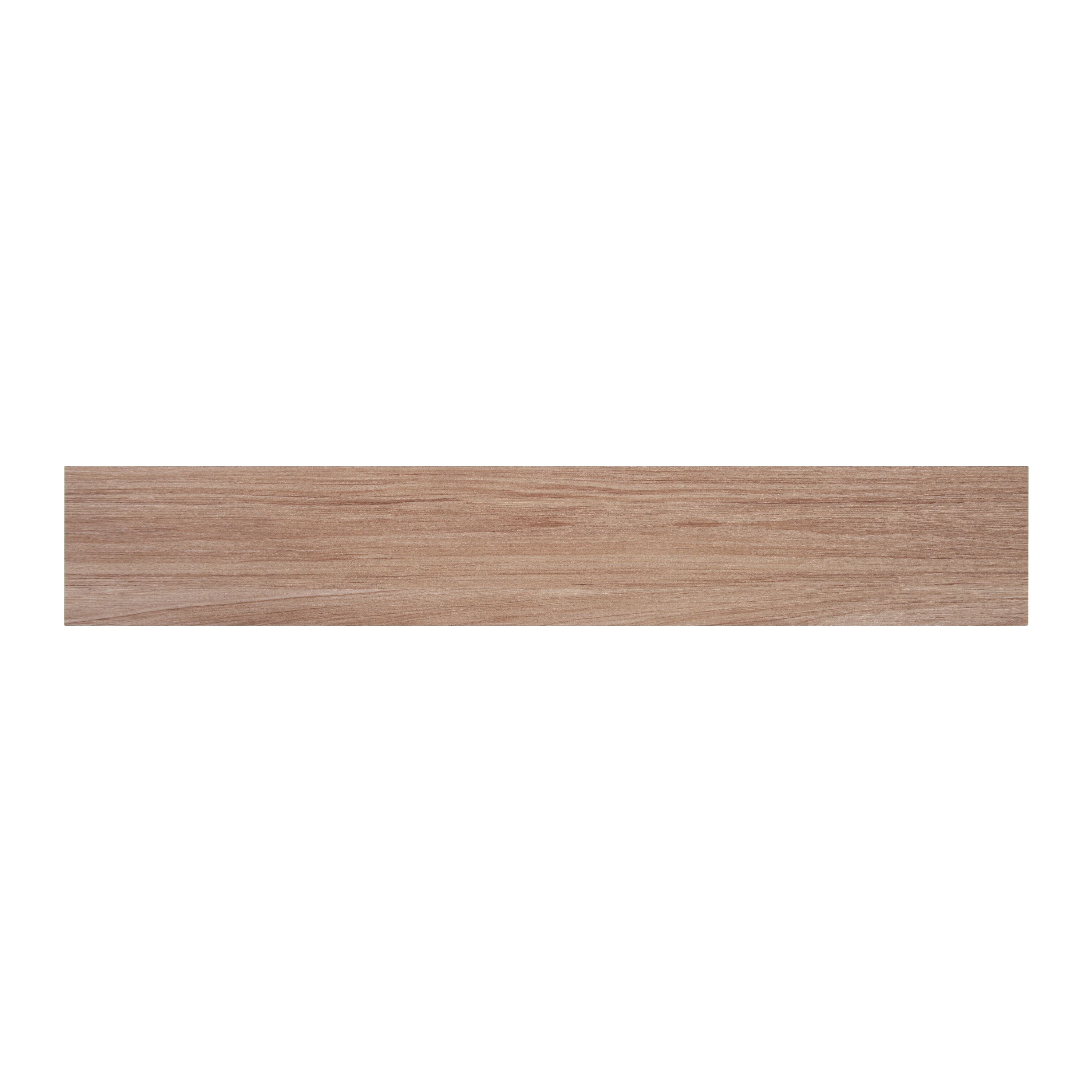 GoodHome Poprock Maple Wood effect Self-adhesive Vinyl plank, Pack of 8