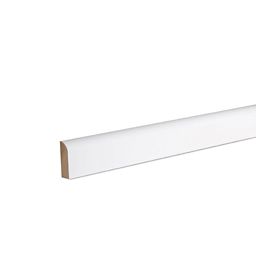 GoodHome Primed White MDF Rounded Architrave (L)2.1m (W)44mm (T)14.5mm