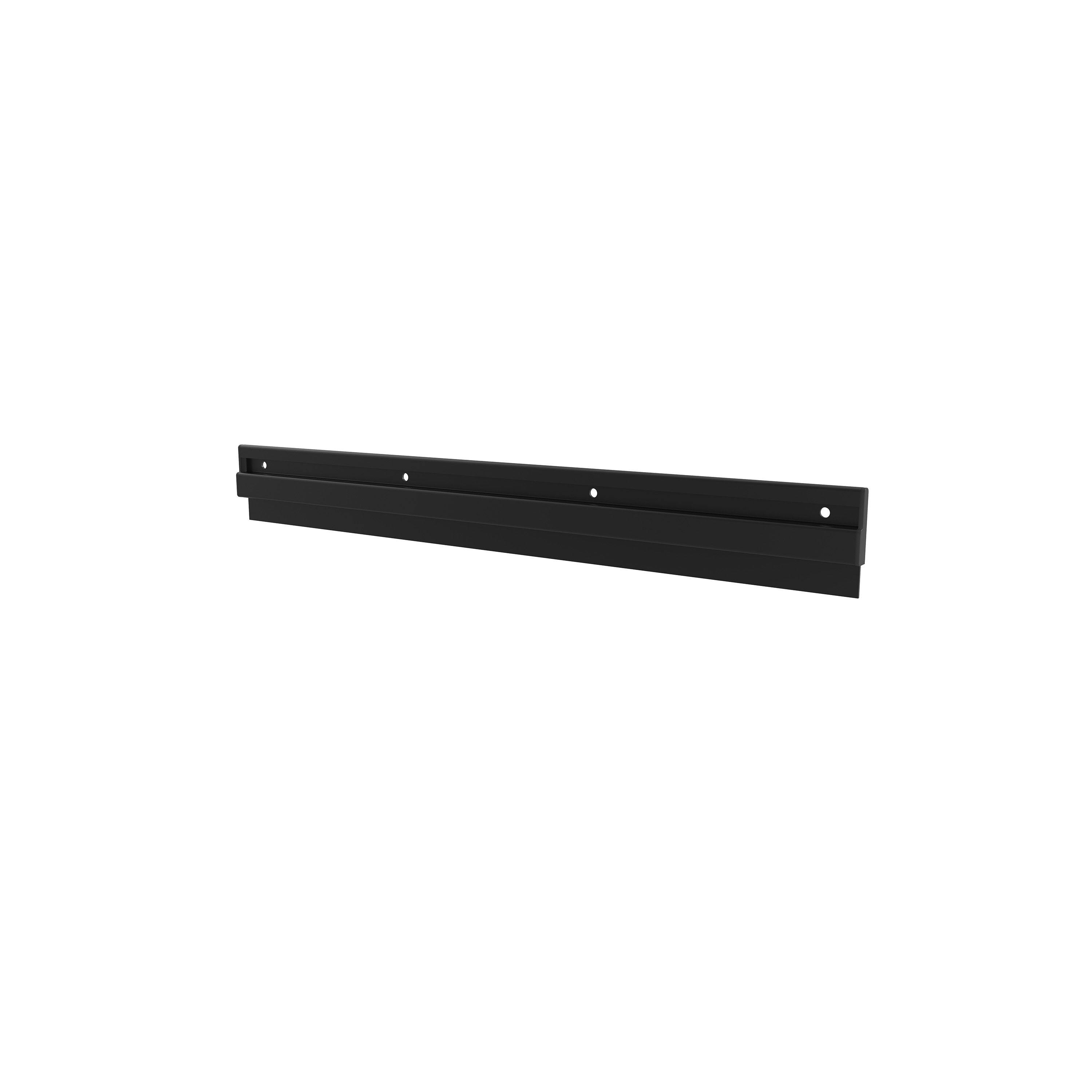 GoodHome Rand Steel Black Tool storage rail
