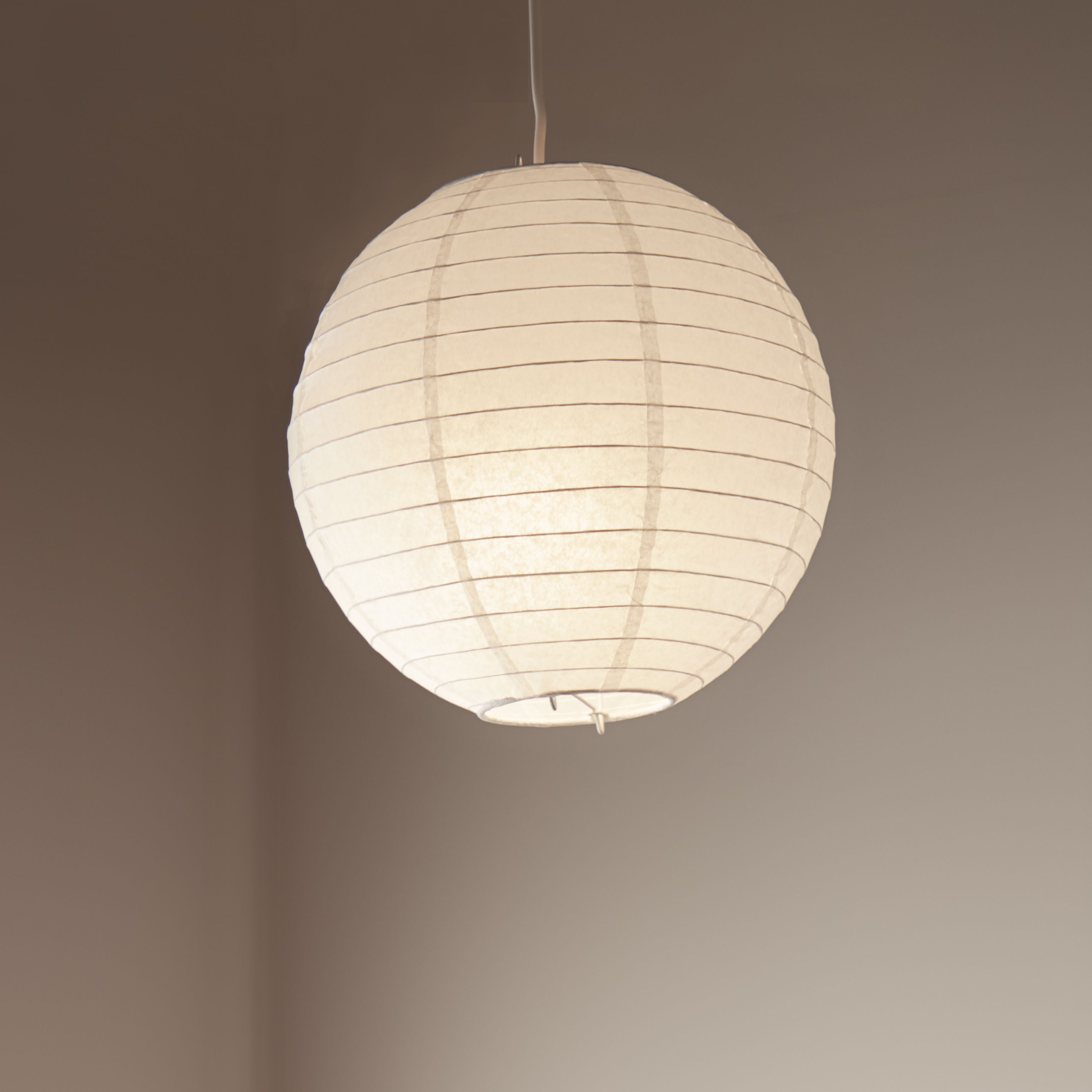GoodHome Raqis White Light shade (D)28cm