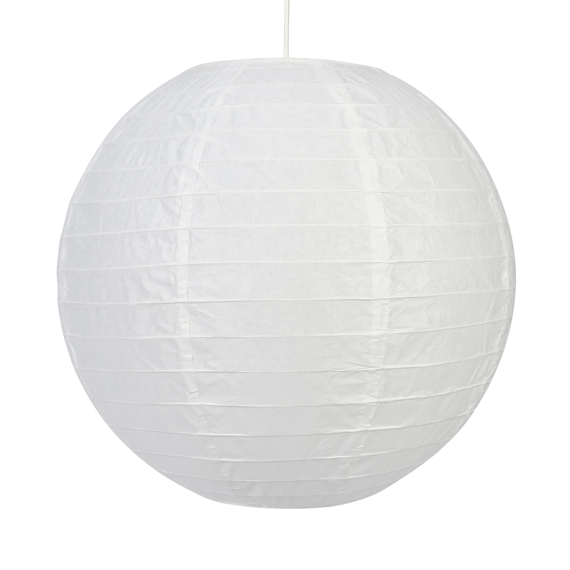 GoodHome Raqis White Light shade (D)28cm