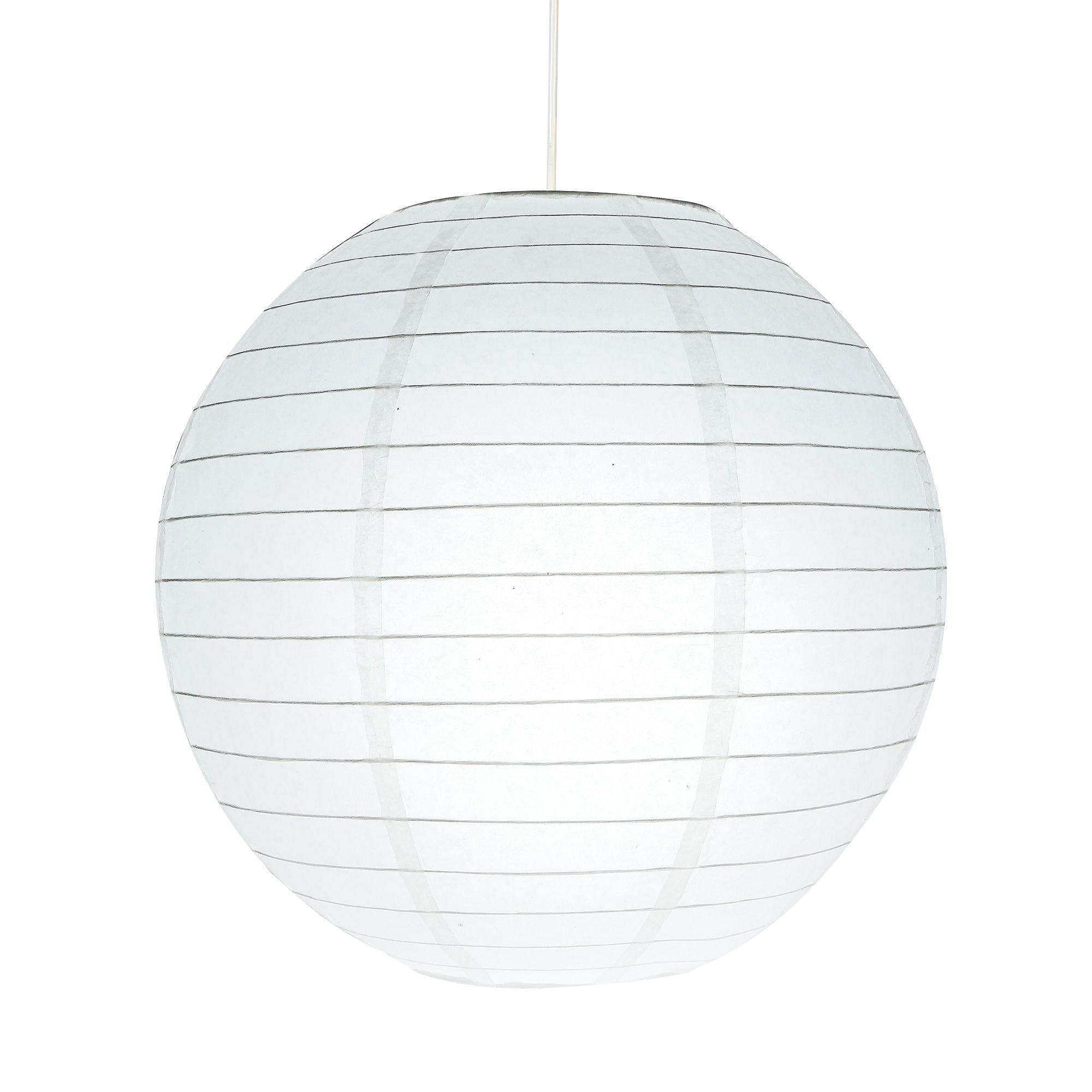 GoodHome Raqis White Light shade (D)28cm