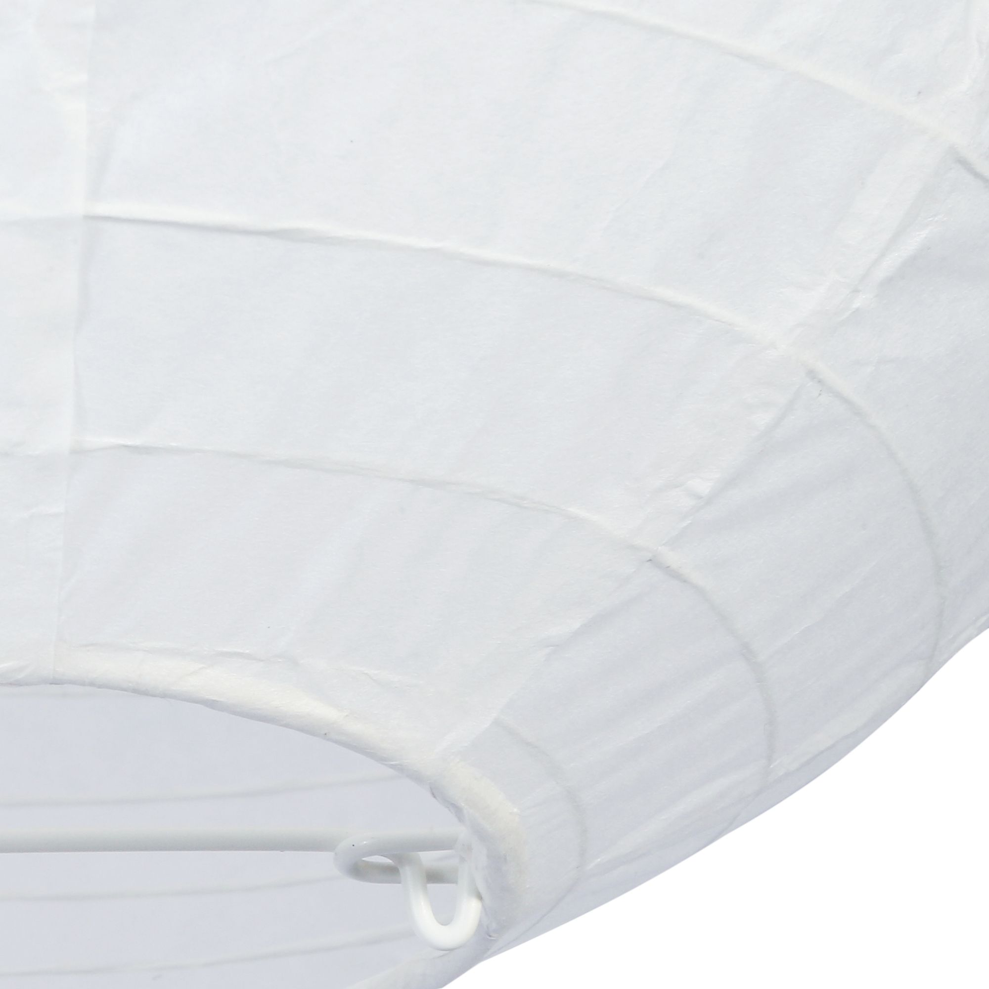 GoodHome Raqis White Light shade (D)28cm