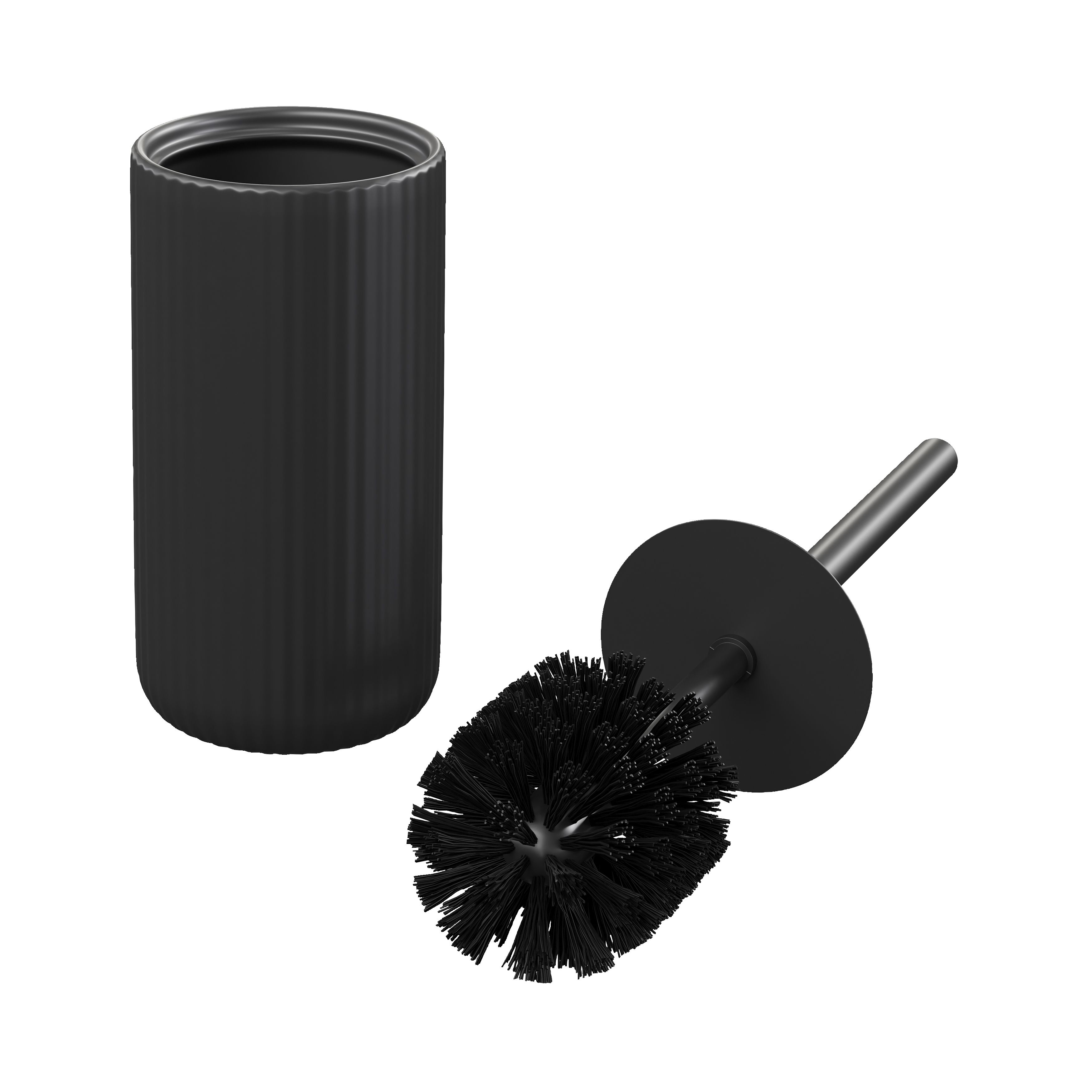 Ceramic toilet bowl brush holder discount