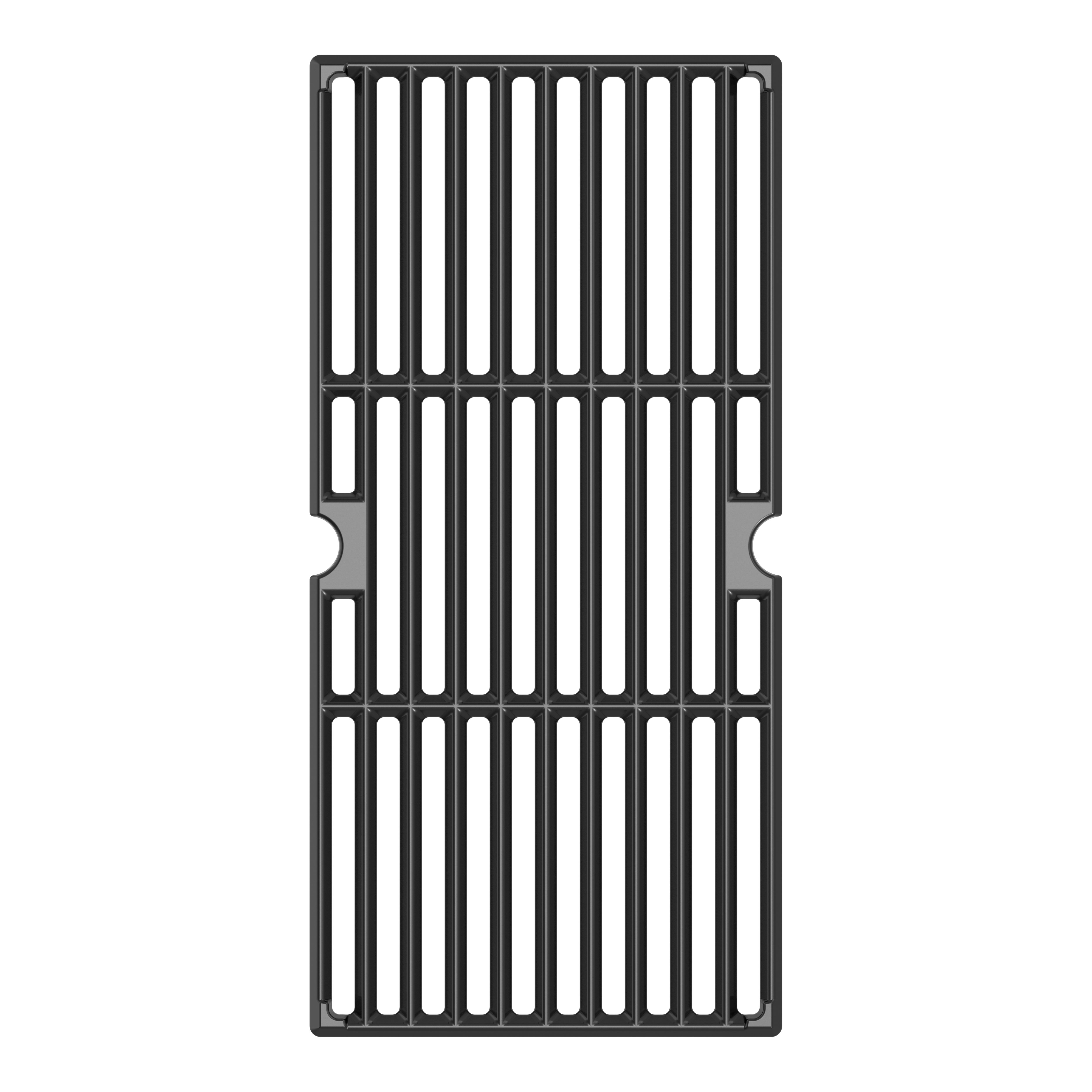 GoodHome Rectangular Cast iron Barbecue grate 43cm(L) x 20.7cm(W)