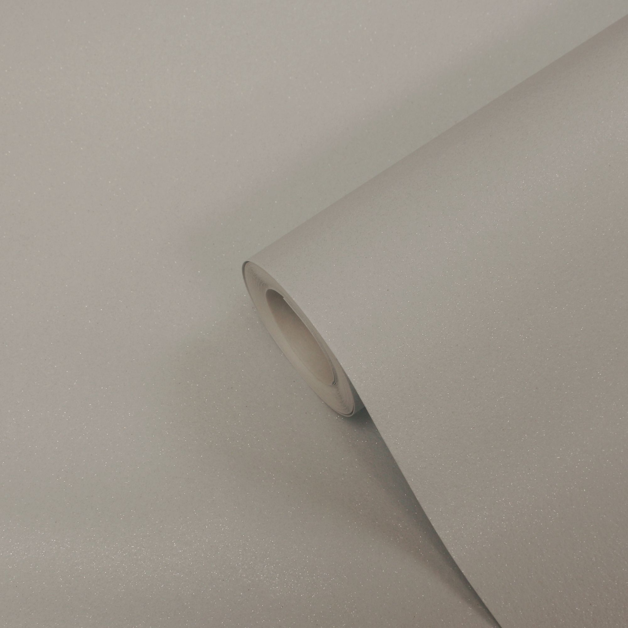 GoodHome Recy Beige Glitter effect Textured Wallpaper Sample