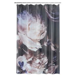 GoodHome Remora Multicolour Peony Shower curtain (L)1800mm