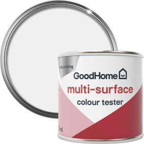 GoodHome Renovation Alberta Satinwood Multi-surface paint, 70ml Tester pot