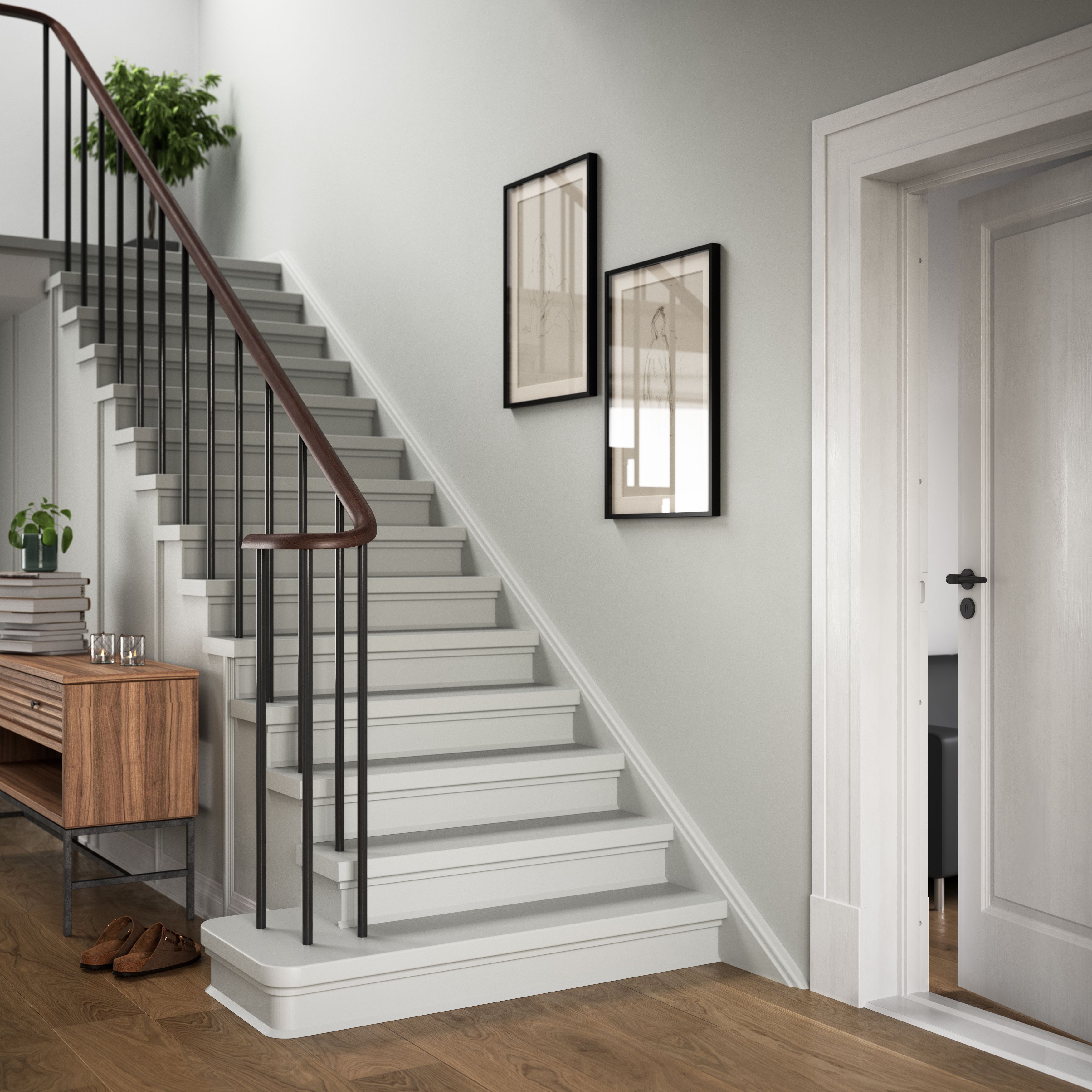 GoodHome Renovation Hamptons Satinwood Multi-surface paint, 750ml