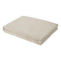 GoodHome Reusable Slip resistant Cotton & polyethylene (PE) Dust sheet , (L)4m x, (W)3m