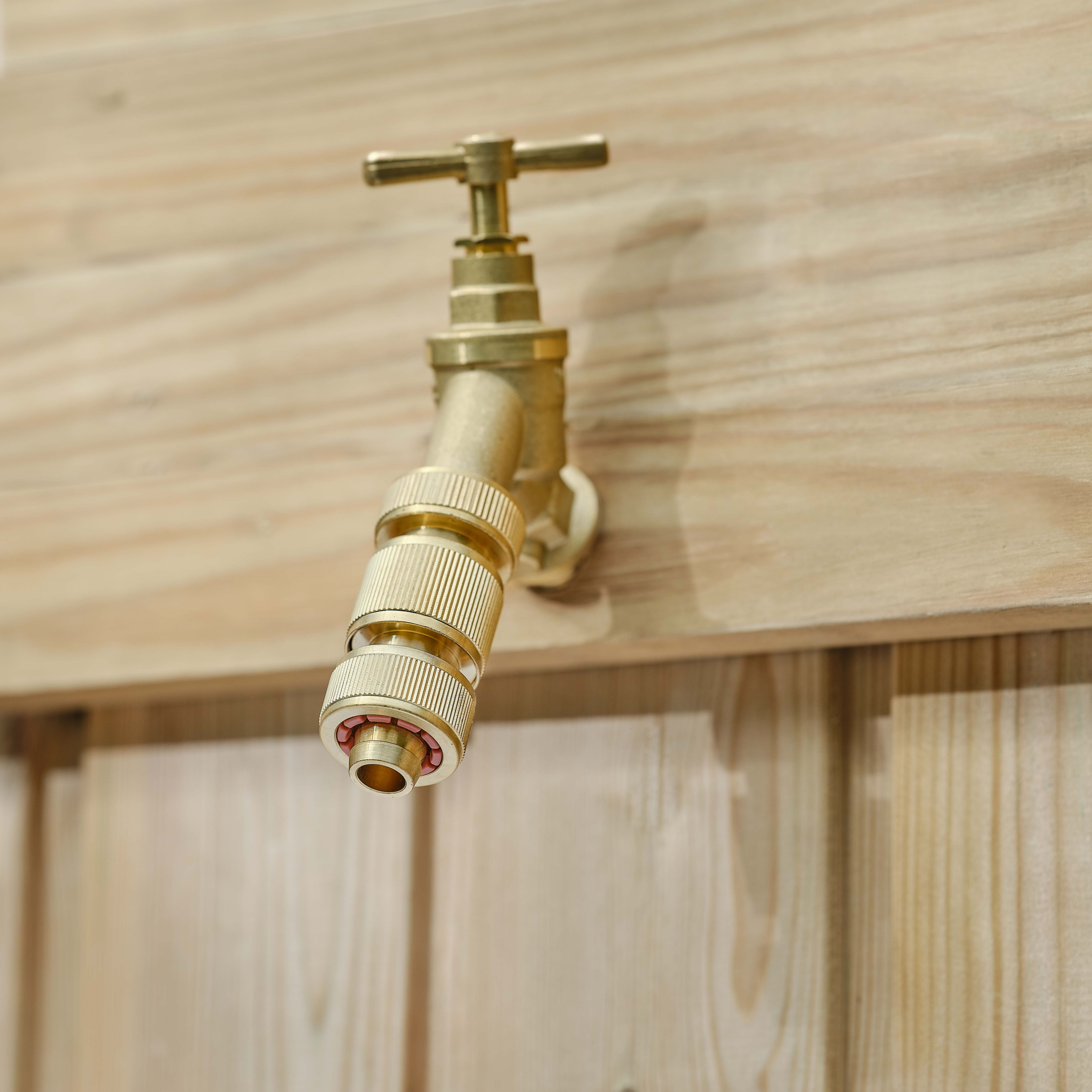 GoodHome Round Hose pipe connector