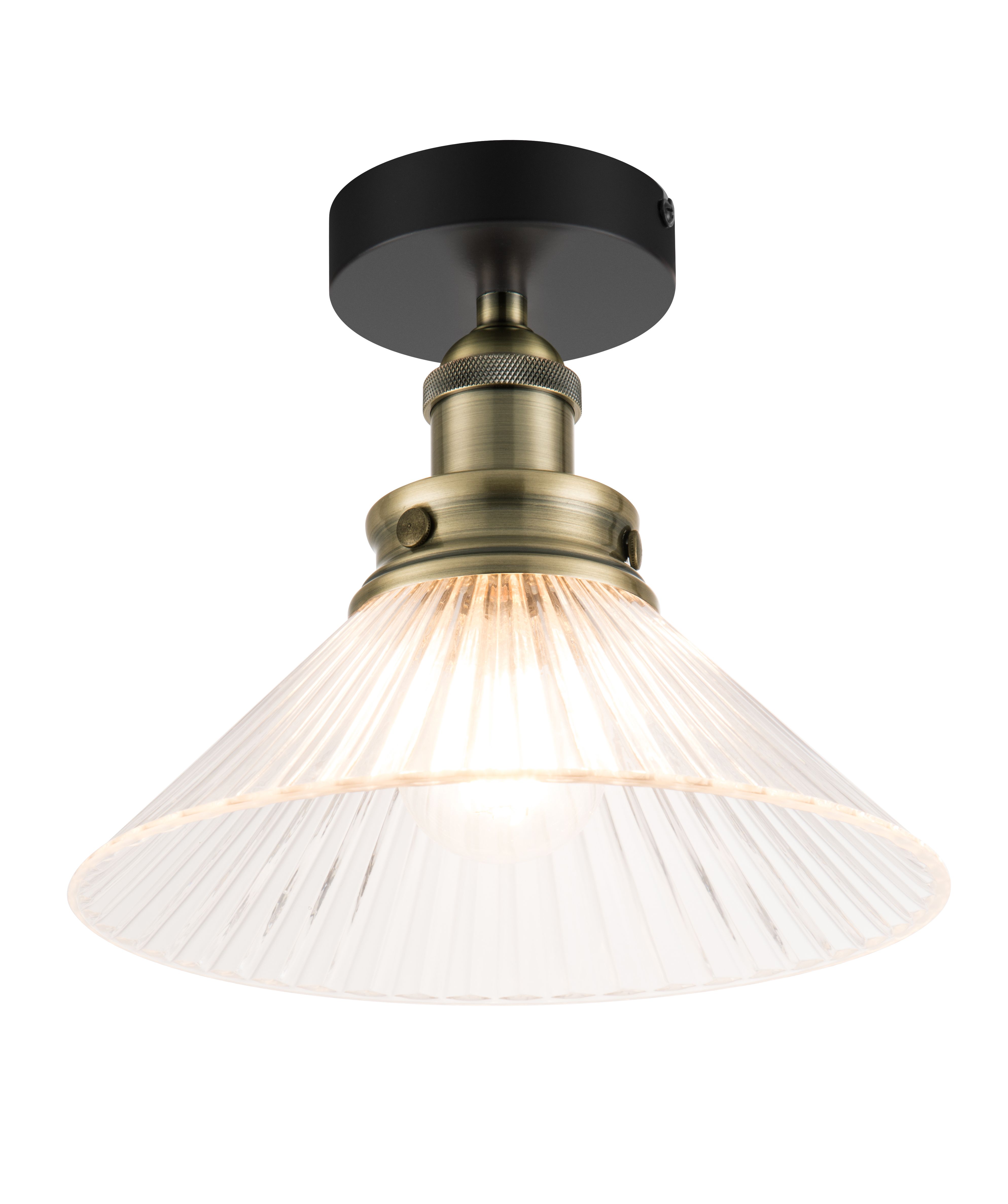 Libertas brushed chrome effect deals 4 lamp ceiling light