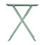 GoodHome Saba Silt green Metal Foldable 2 seater Coffee table