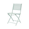 GoodHome Saba Silt green Metal Foldable Chair