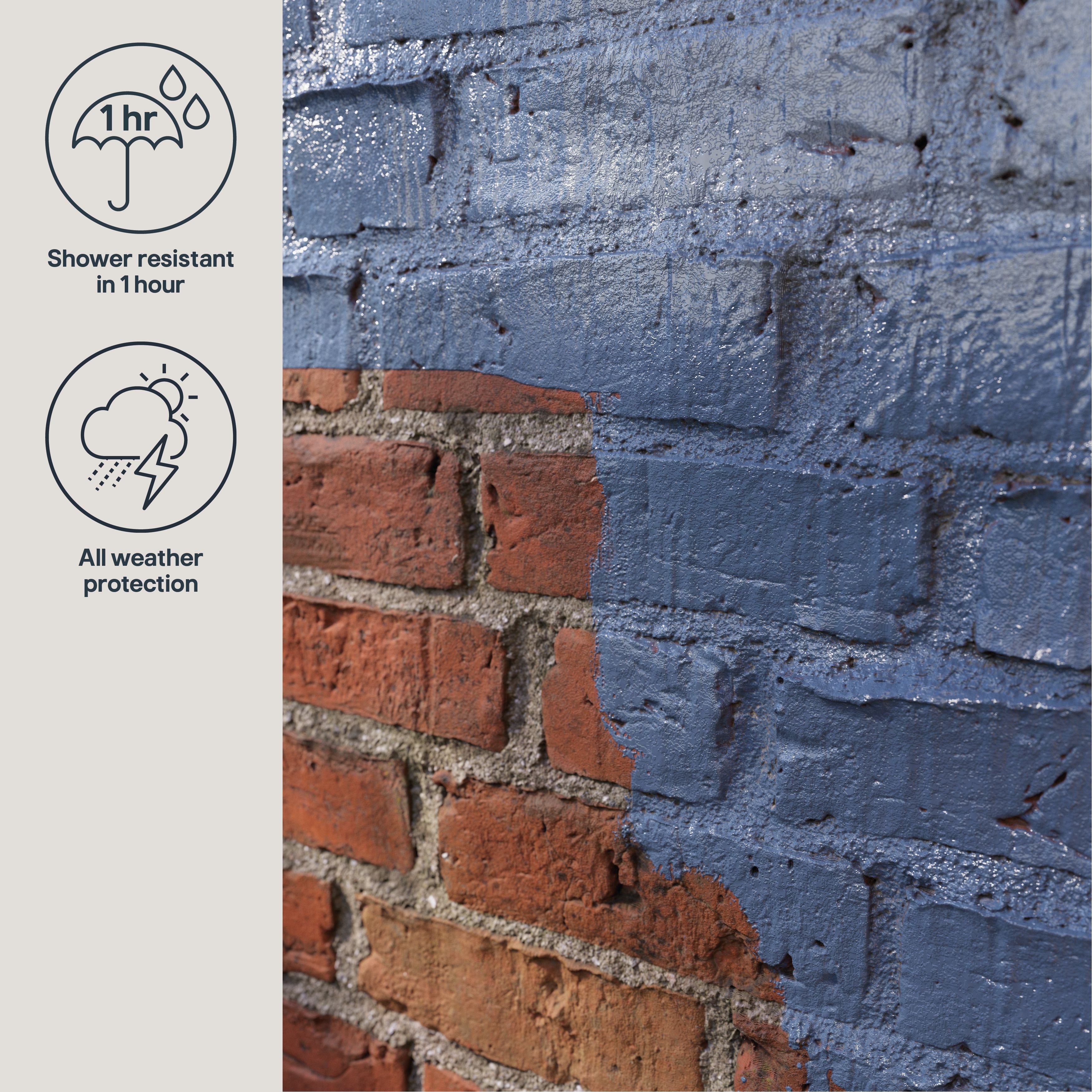 GoodHome Saint Malo Smooth Matt Masonry paint, 5L Tub