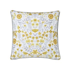 GoodHome Salem Multicolour Floral Indoor Cushion (L)45cm x (W)45cm