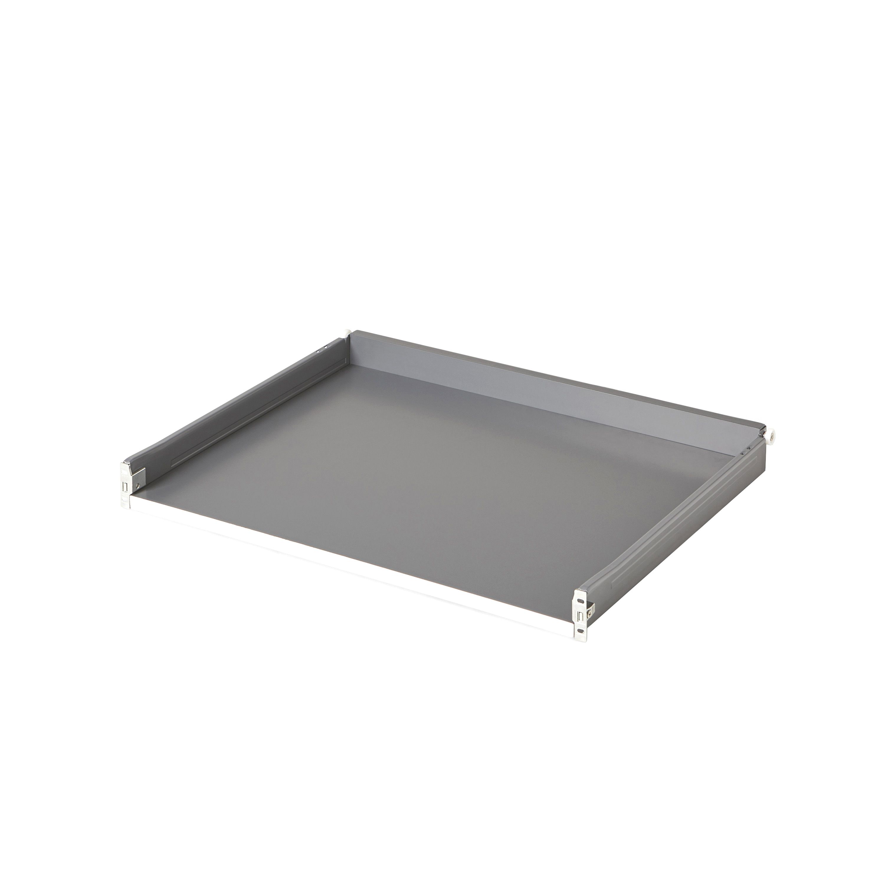 GoodHome Sansho Matt Anthracite Kitchen drawer unit, 564mm