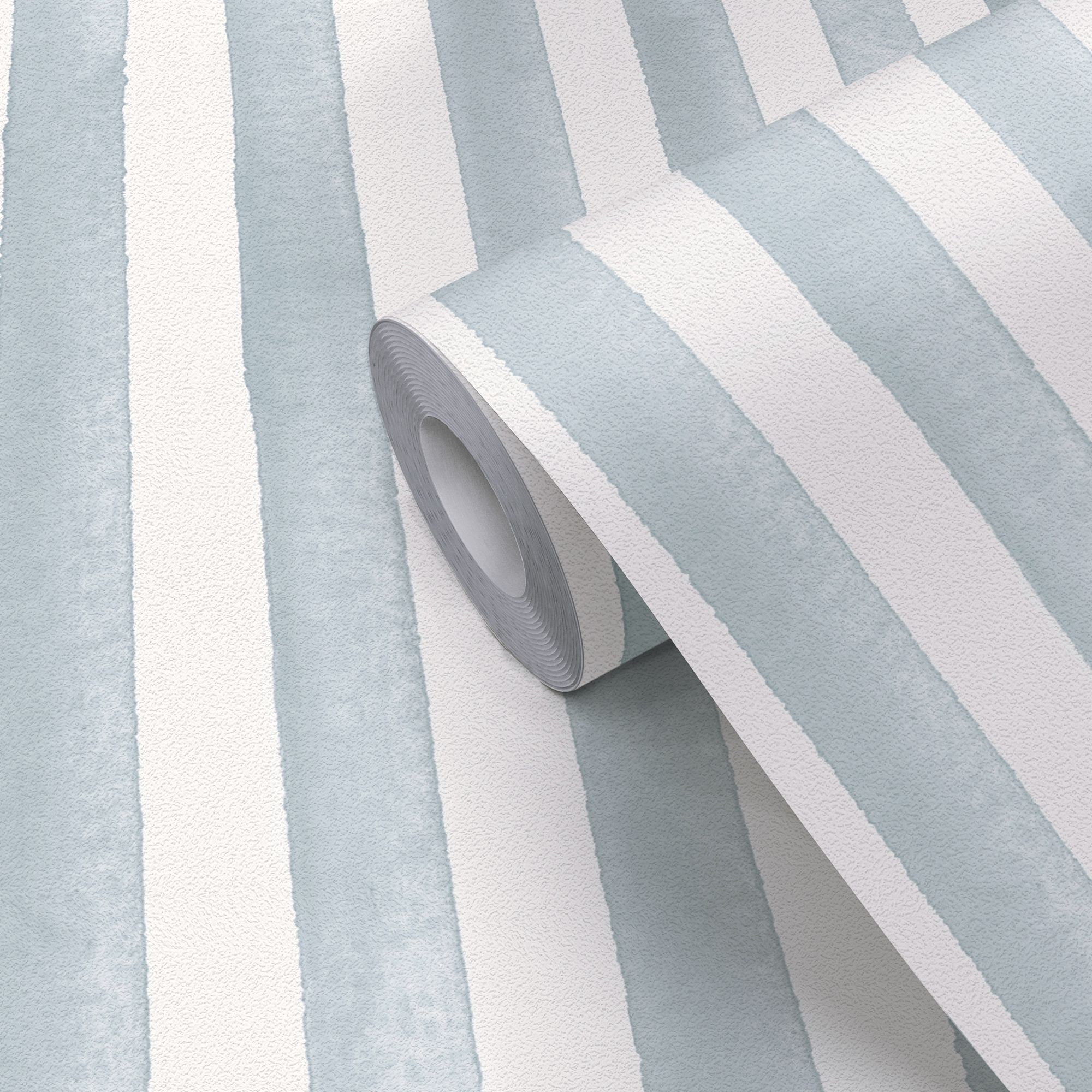 GoodHome Satori Blue Stripes Textured Wallpaper