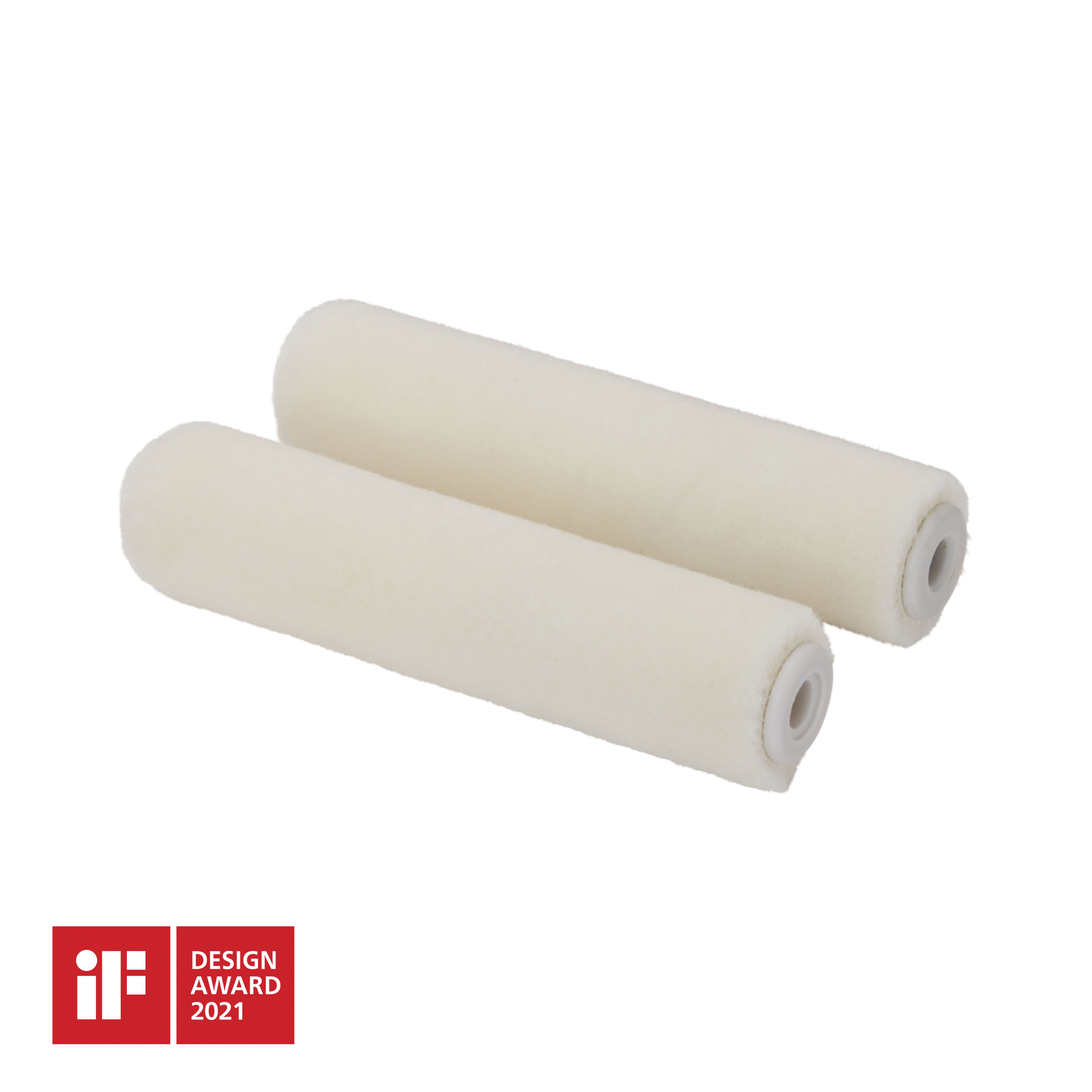 GoodHome Short Pile Mohair Roller sleeve, Pack of 2