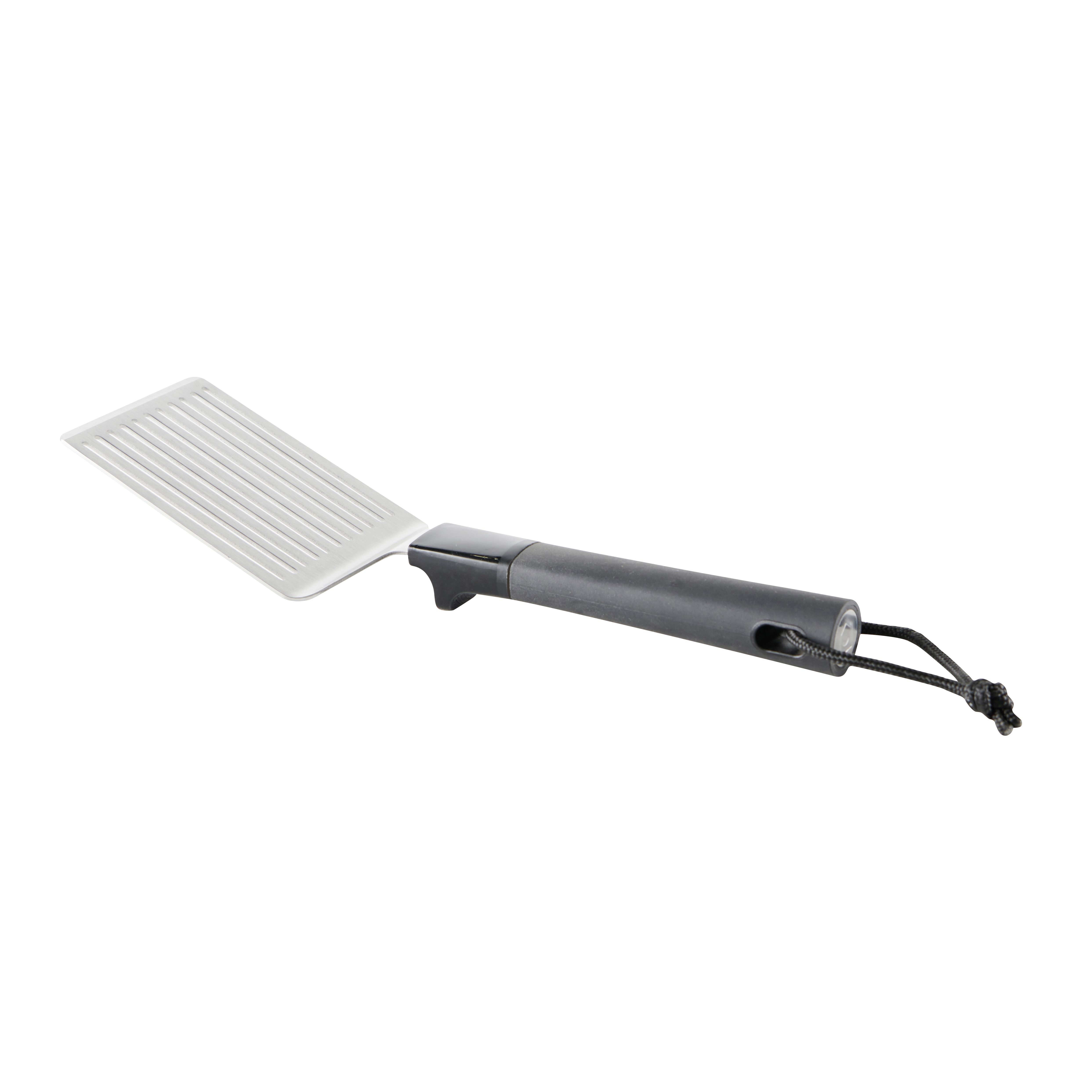 GoodHome Small Silver effect Stainless steel Grill spatula