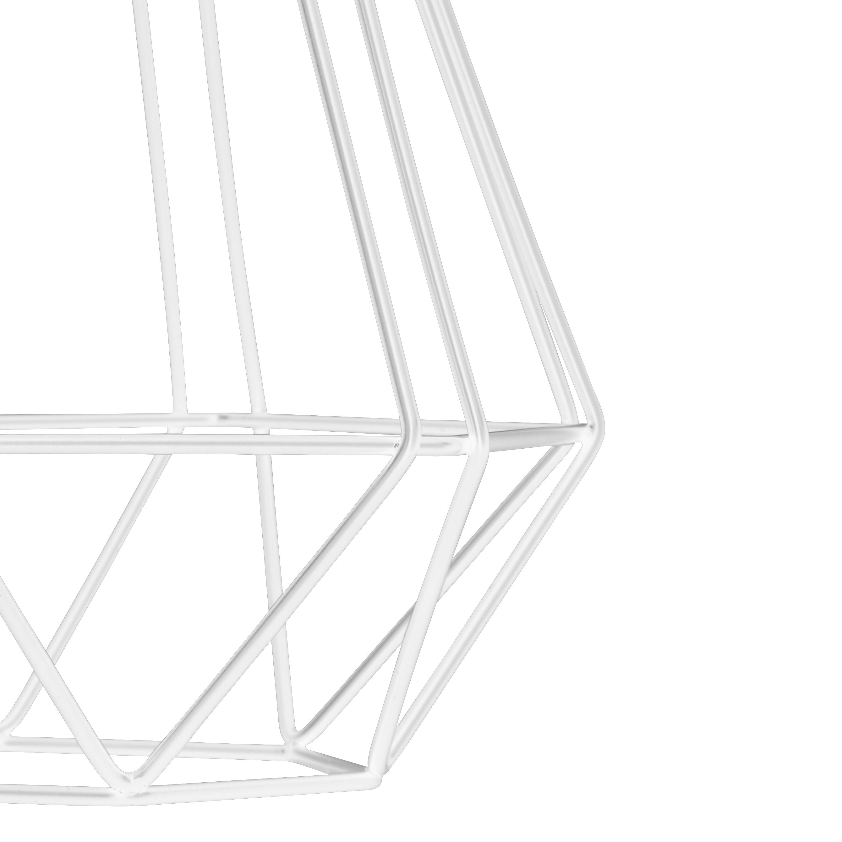 GoodHome Smertrio White Light shade (D)17.5cm