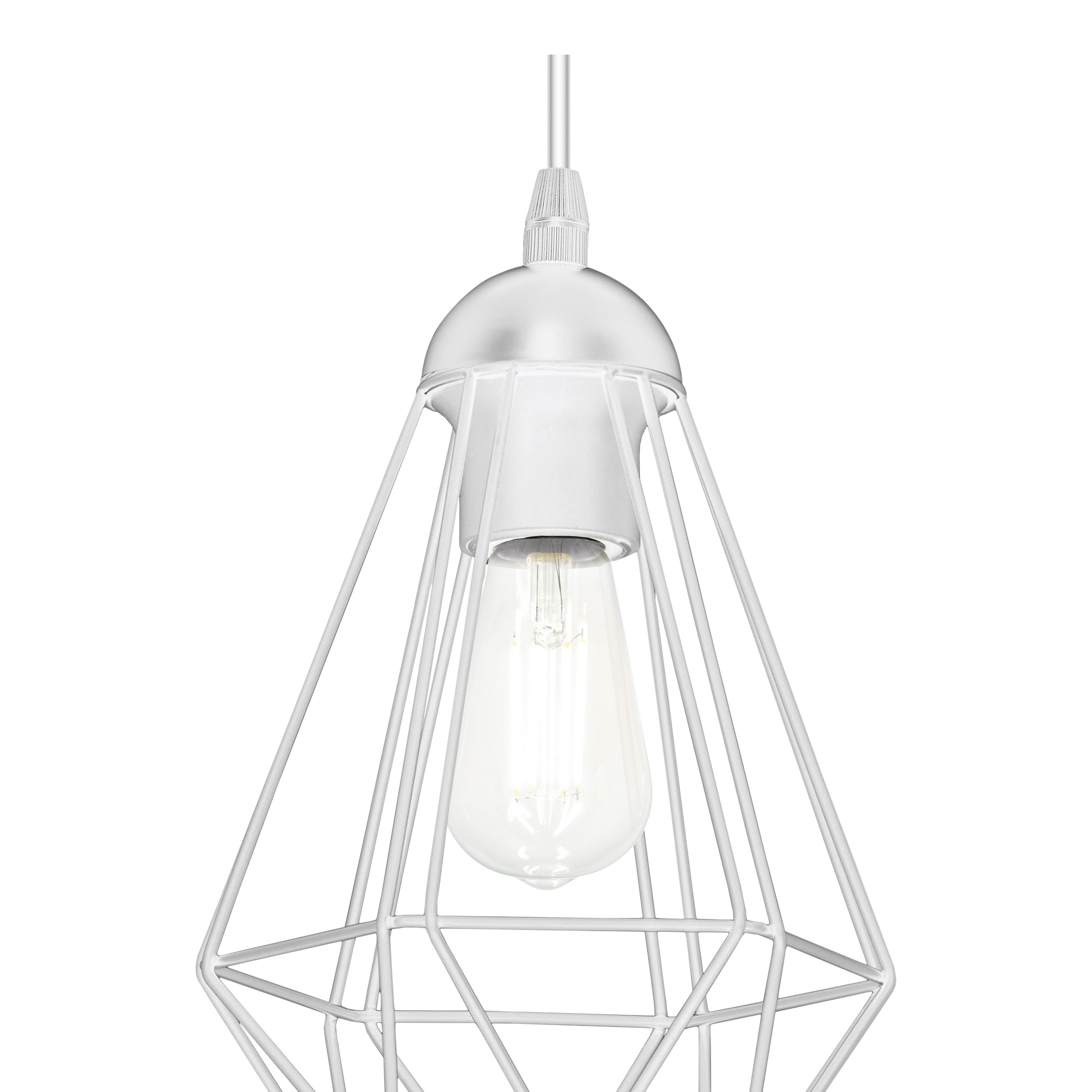 GoodHome Smertrio White Light shade (D)17.5cm
